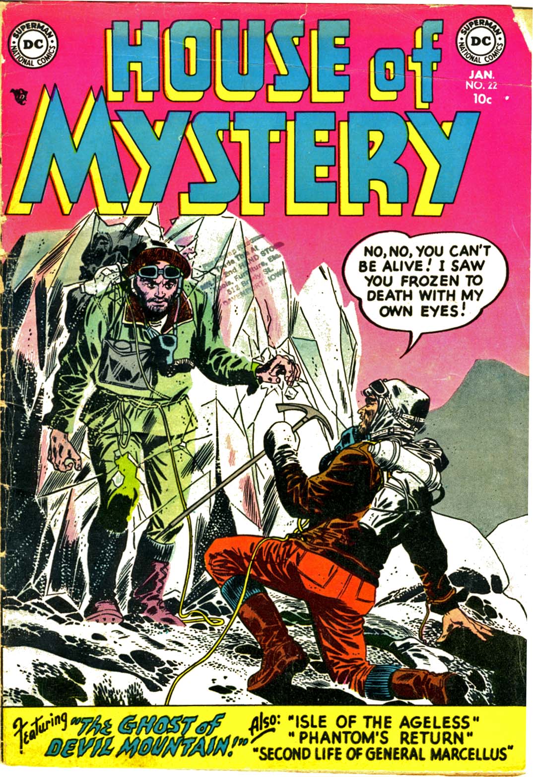 Read online House of Mystery (1951) comic -  Issue #22 - 1