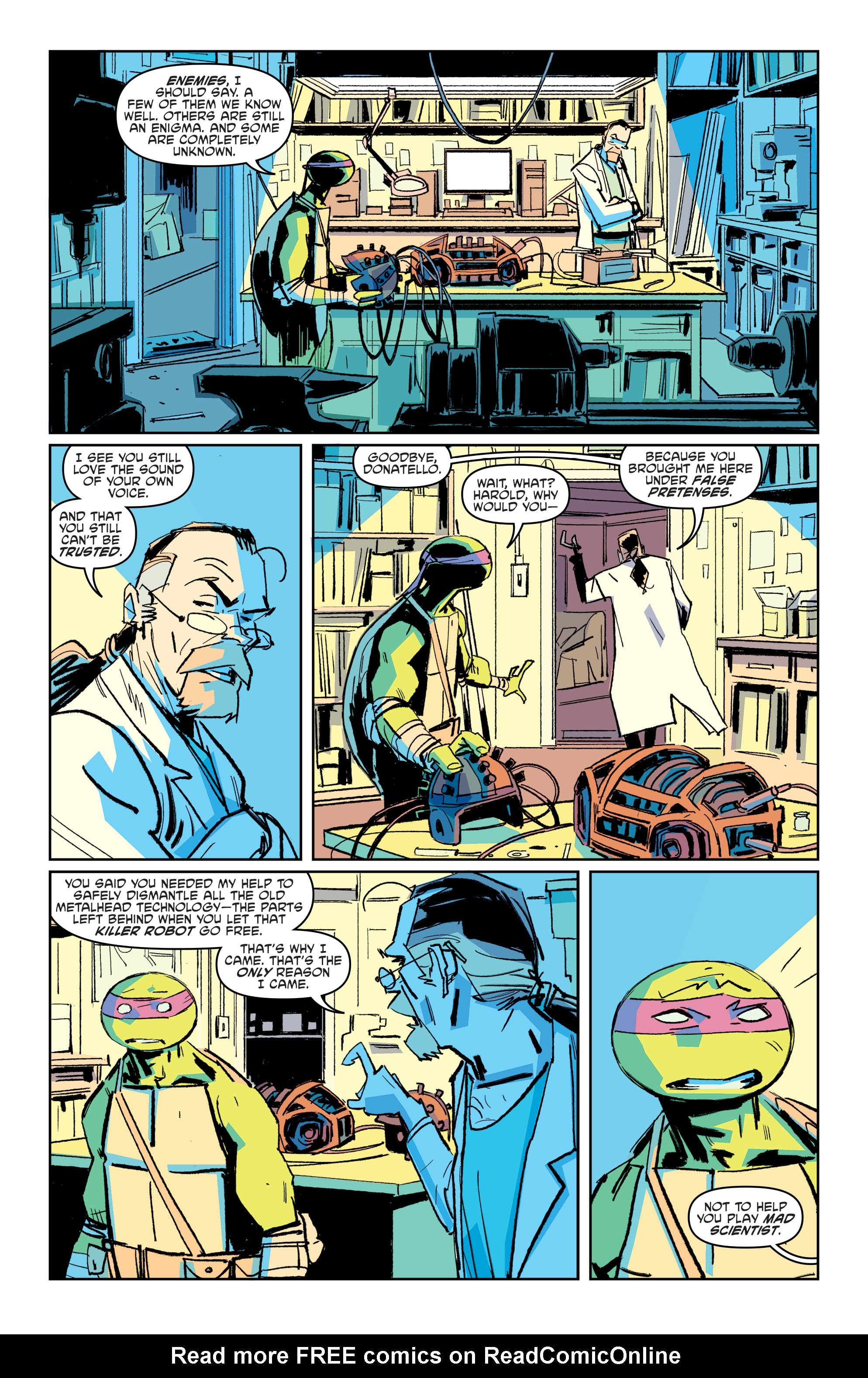 Read online TMNT: Best of Donatello comic -  Issue # TPB - 60