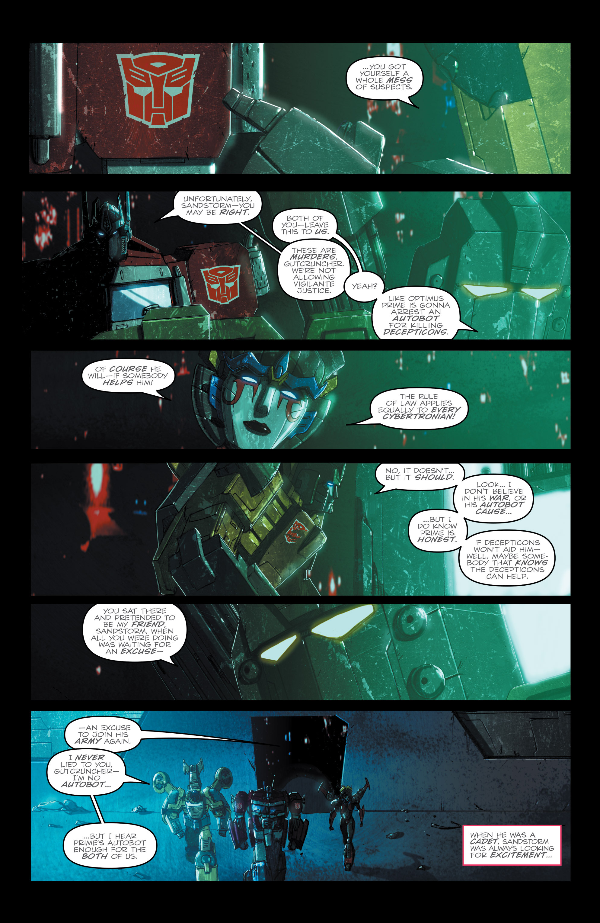 Read online The Transformers: Punishment comic -  Issue # Full - 19