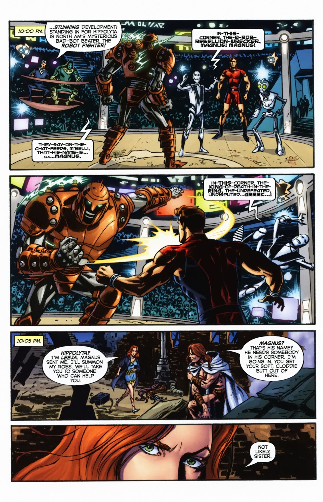 Read online Magnus, Robot Fighter (2010) comic -  Issue #3 - 26