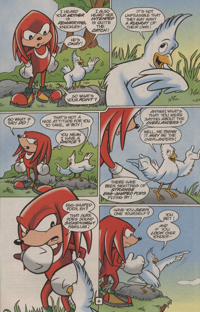 Read online Knuckles the Echidna comic -  Issue #29 - 9