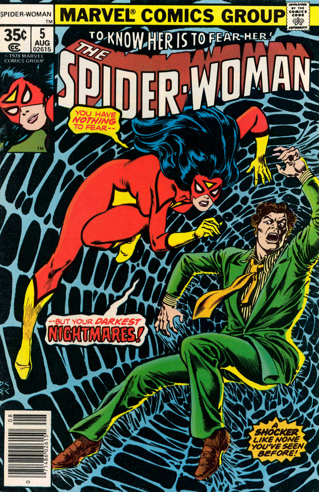 Spider-Woman #3 FN 1978 Stock Image 
