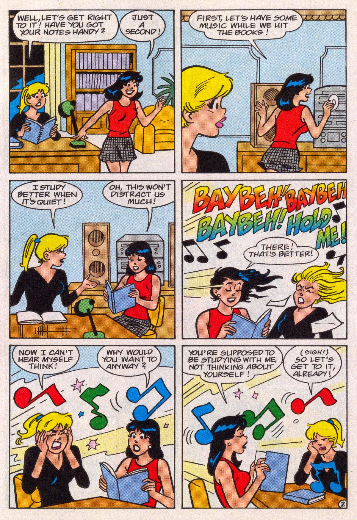 Read online Betty and Veronica Digest Magazine comic -  Issue #156 - 25