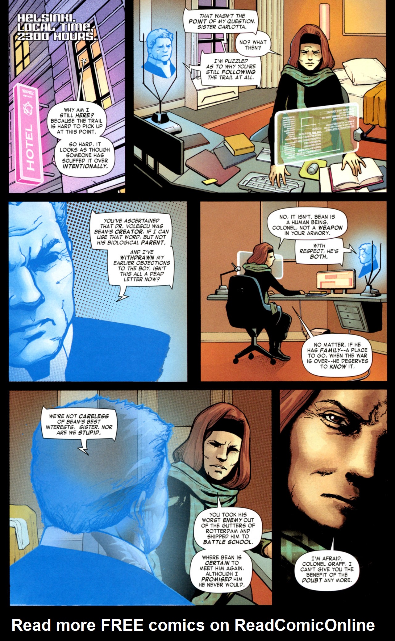 Read online Ender's Shadow: Command School comic -  Issue #1 - 9