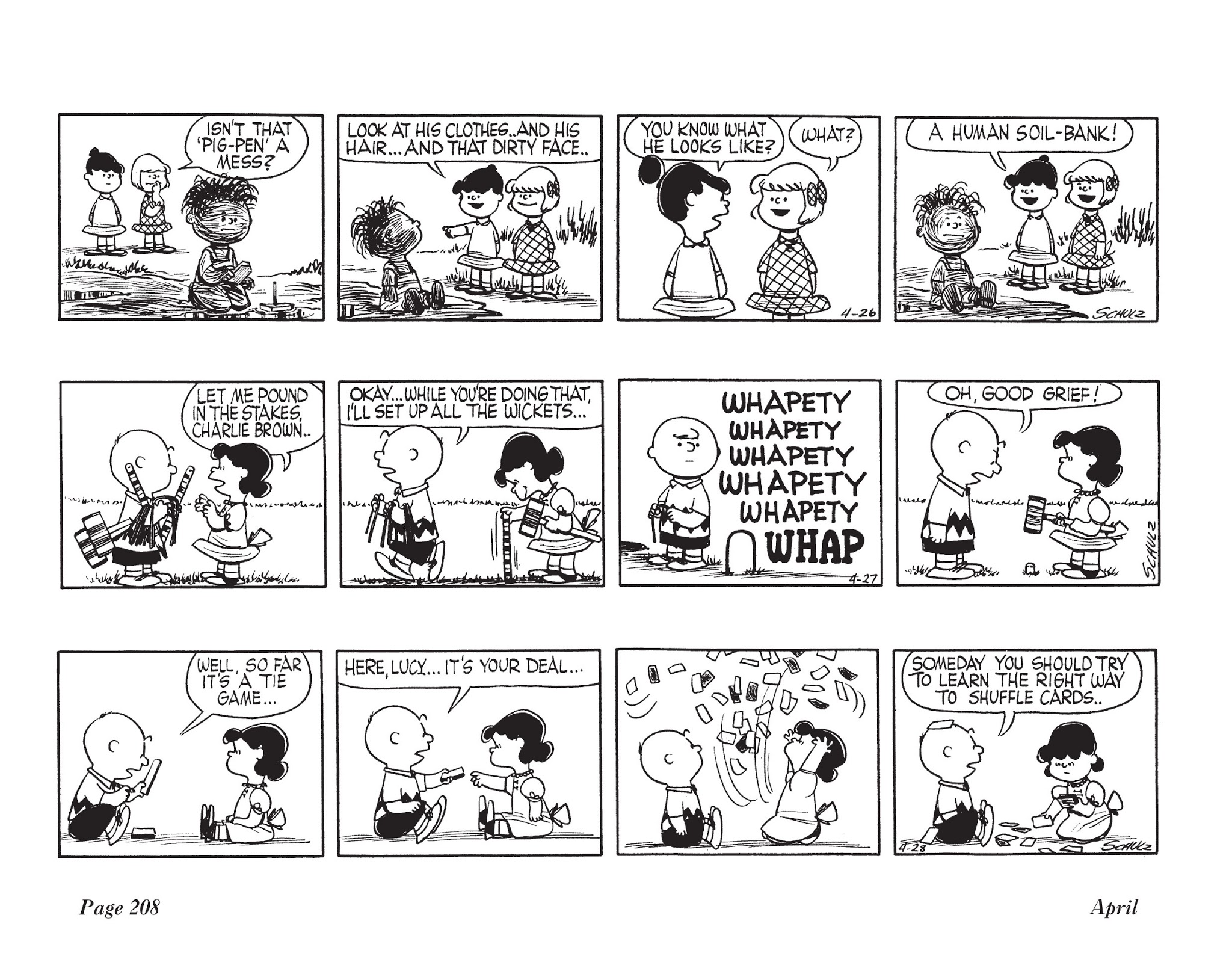Read online The Complete Peanuts comic -  Issue # TPB 3 - 221