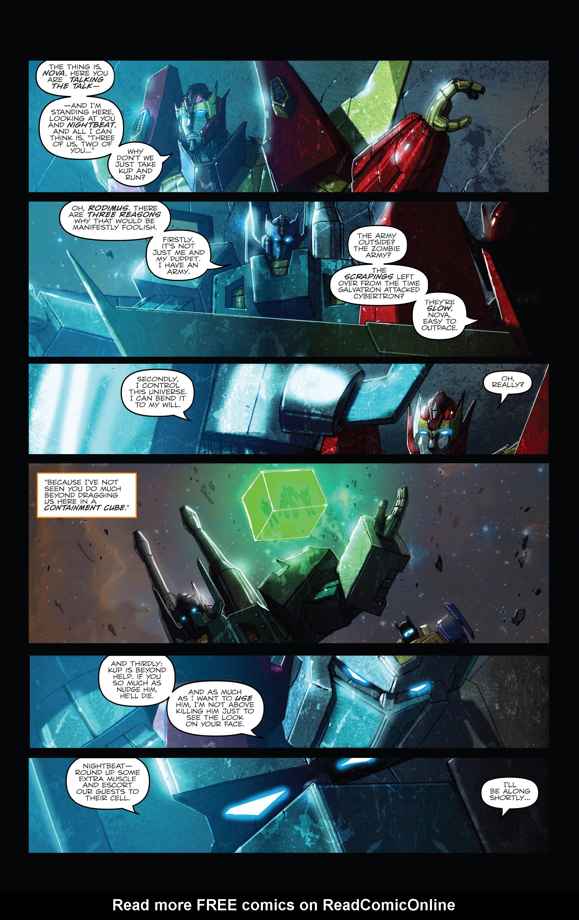 Read online The Transformers: Dark Cybertron Finale comic -  Issue # Full - 13