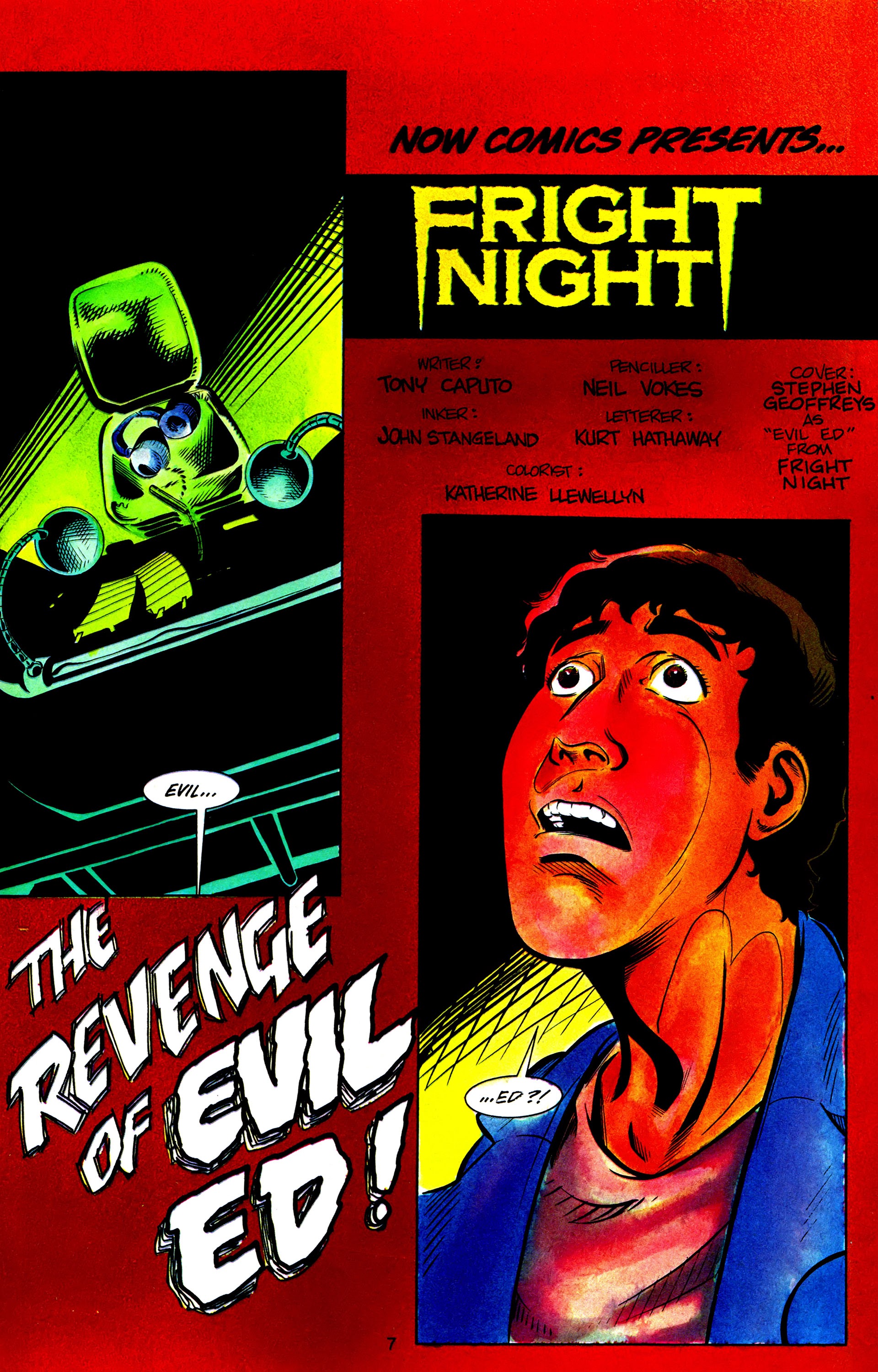 Read online Fright Night (1988) comic -  Issue #8 - 9