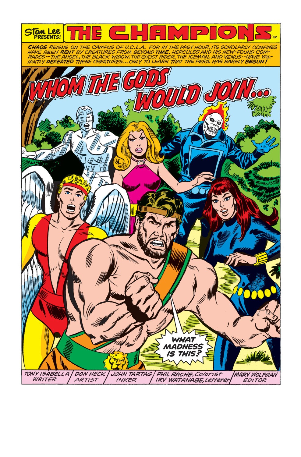 Read online The Champions comic -  Issue #2 - 2