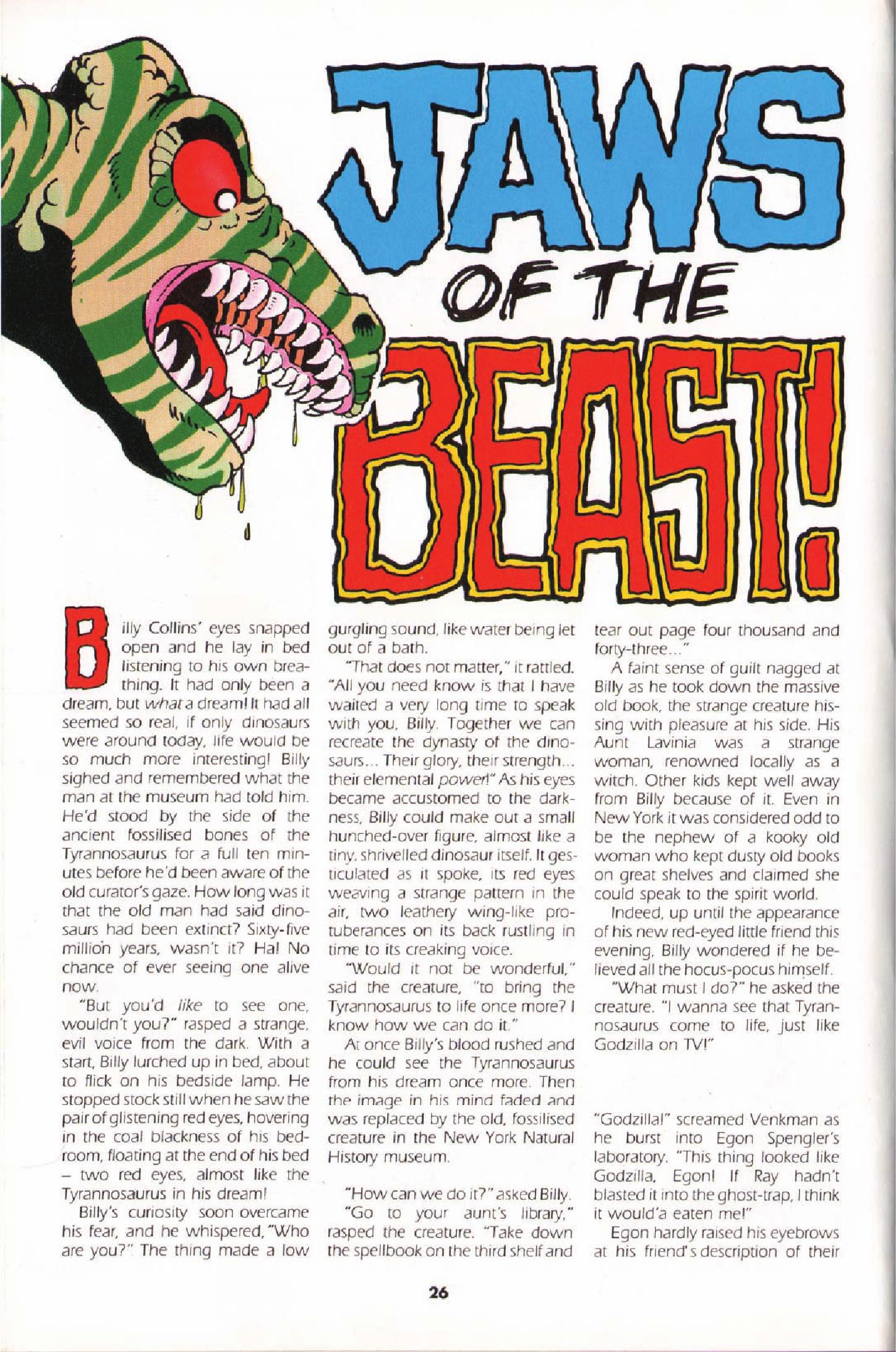 Read online The Real Ghostbusters comic -  Issue # Annual 1989 - 26