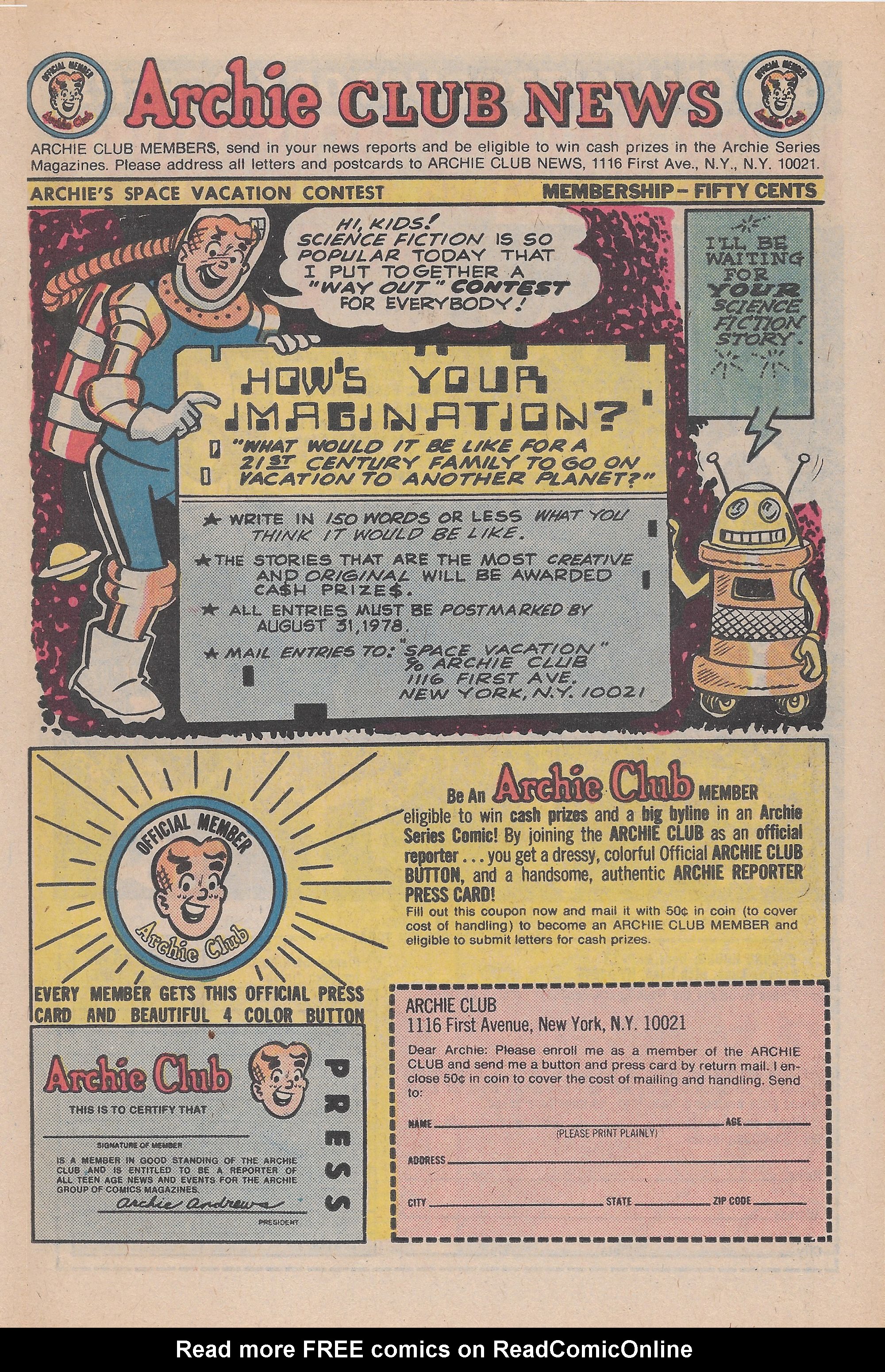 Read online Life With Archie (1958) comic -  Issue #197 - 11