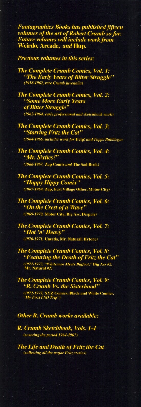 Read online The Complete Crumb Comics comic -  Issue # TPB 10 - 128