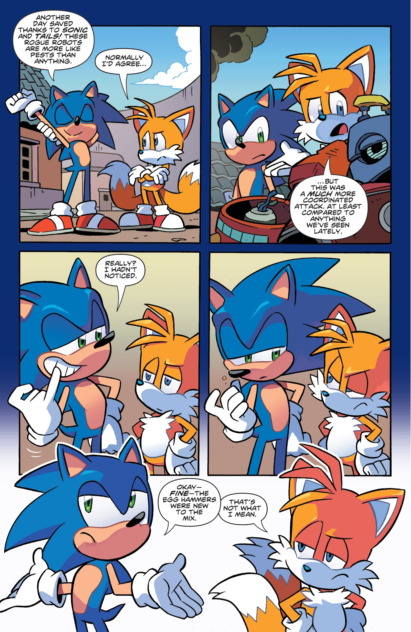 Read online Sonic the Hedgehog (2018) comic -  Issue #1 - 18
