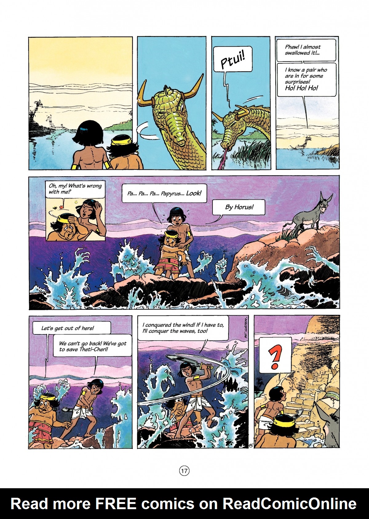 Read online Papyrus comic -  Issue #5 - 17