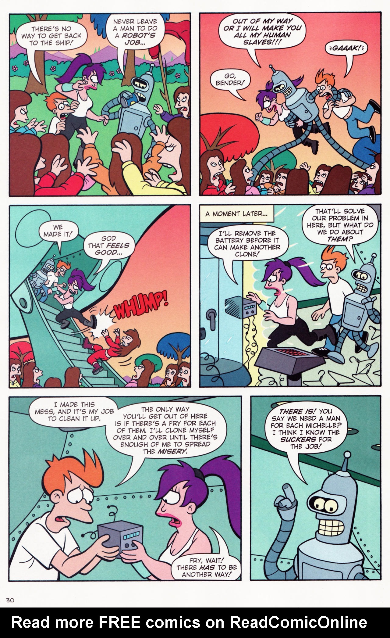 Read online Futurama Comics comic -  Issue #34 - 25