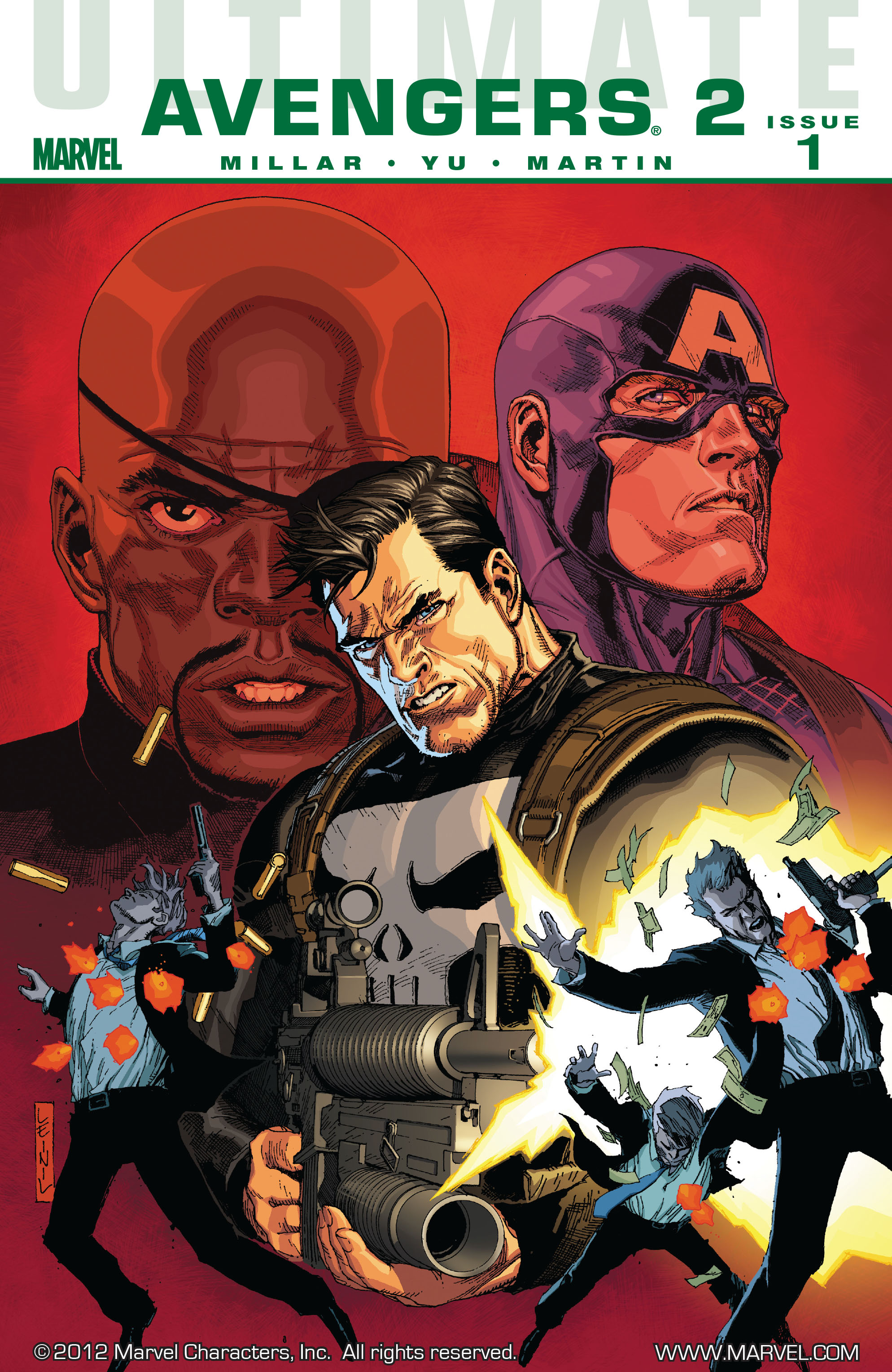 Read online Ultimate Avengers comic -  Issue #7 - 1