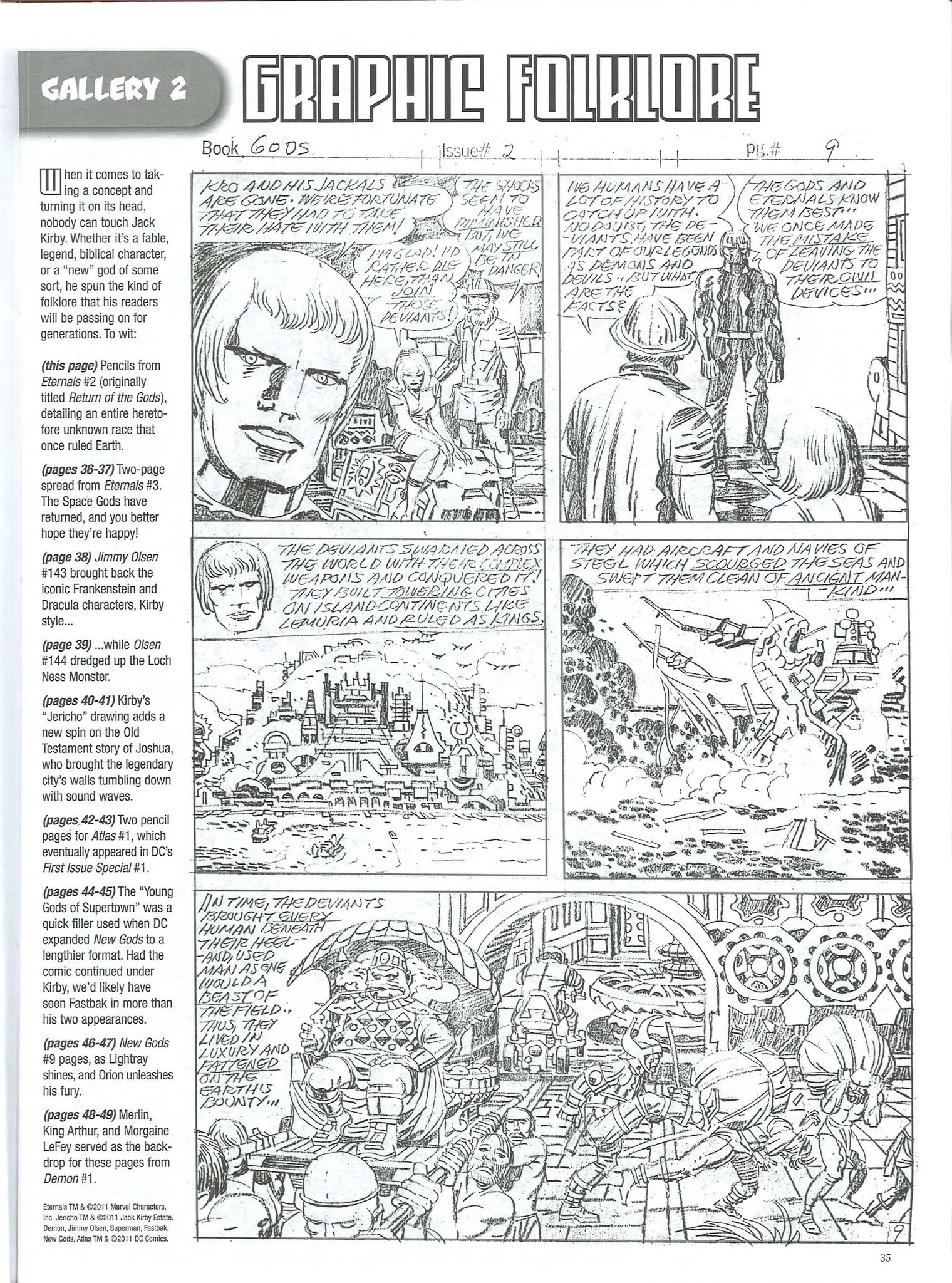 Read online The Jack Kirby Collector comic -  Issue #57 - 37