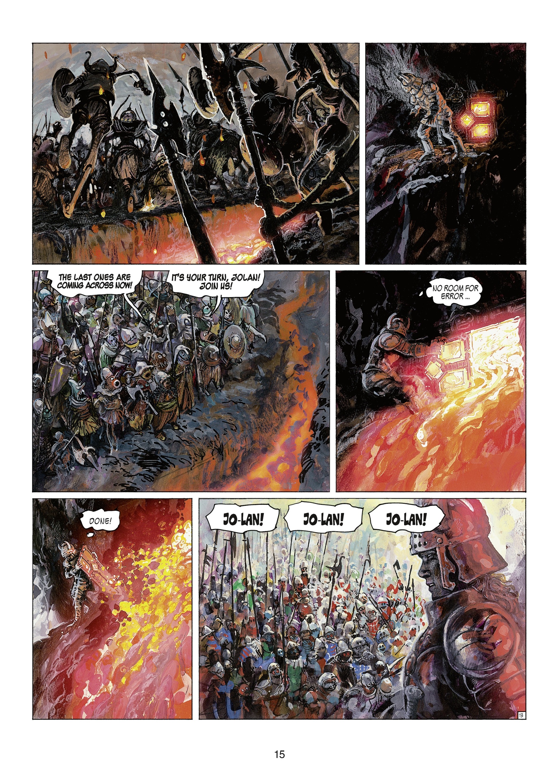 Read online Thorgal comic -  Issue #24 - 17