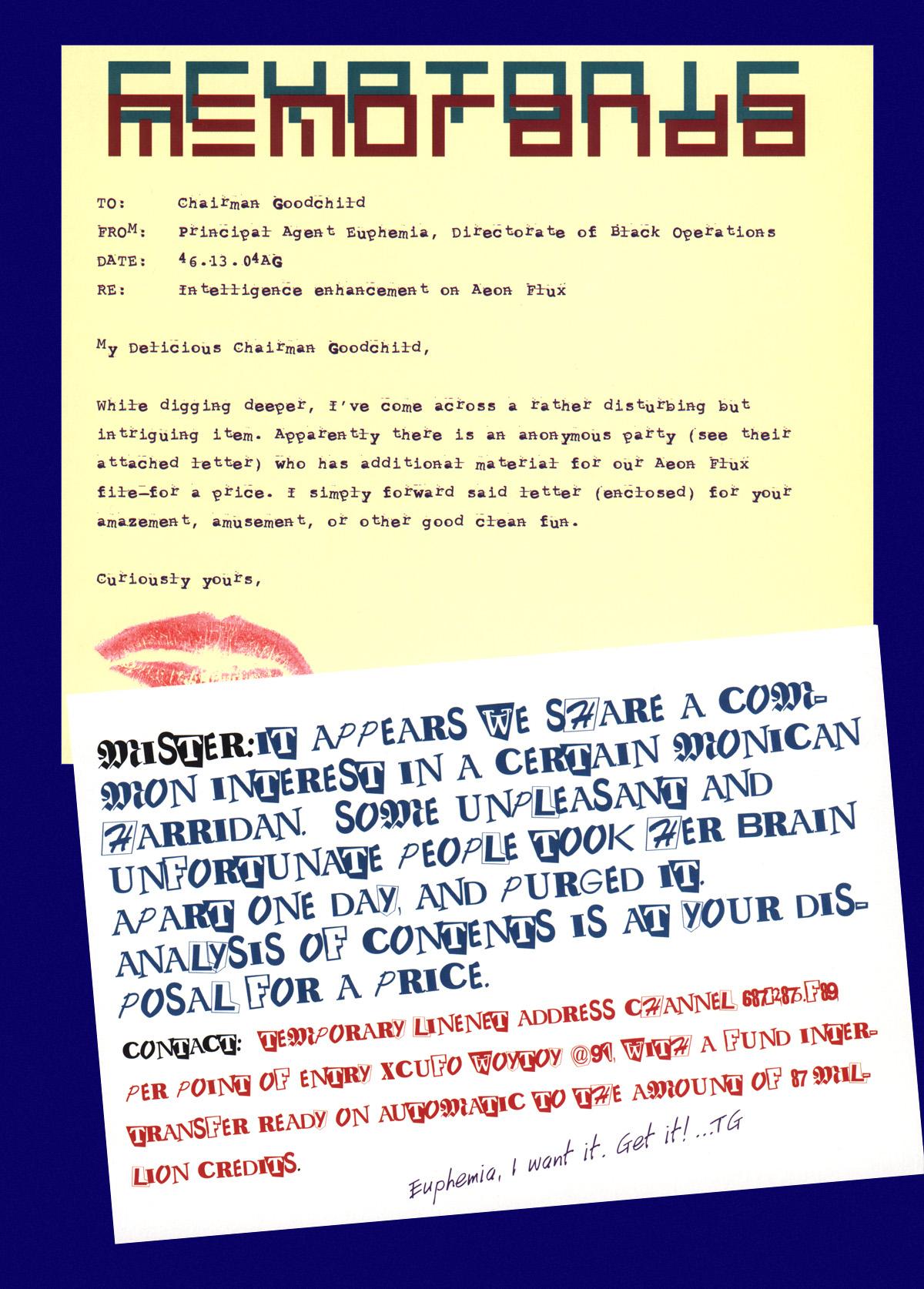 Read online Aeon Flux: The Herodotus File comic -  Issue # TPB - 45