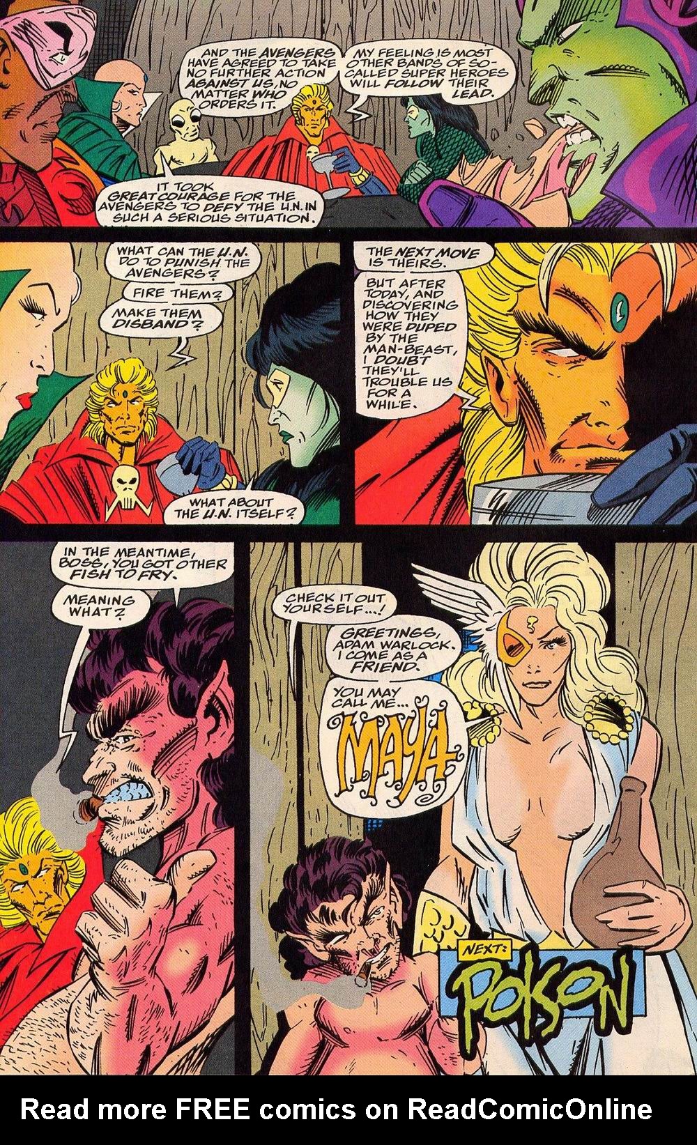 Read online Warlock and the Infinity Watch comic -  Issue #28 - 23