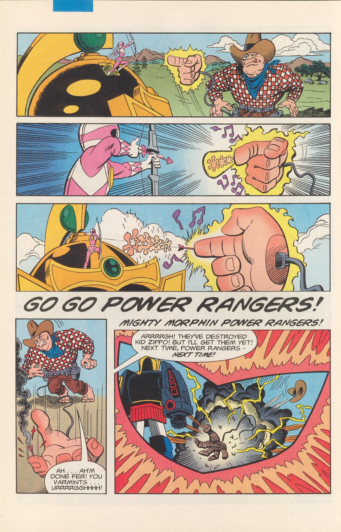 Read online Saban's Mighty Morphin Power Rangers (1994) comic -  Issue #5 - 18