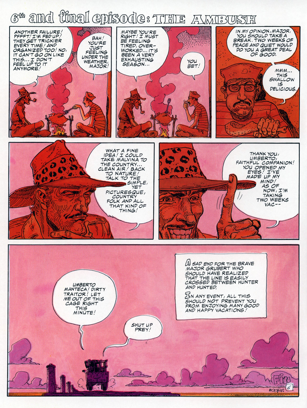 Read online Epic Graphic Novel: Moebius comic -  Issue # TPB 6 - 44