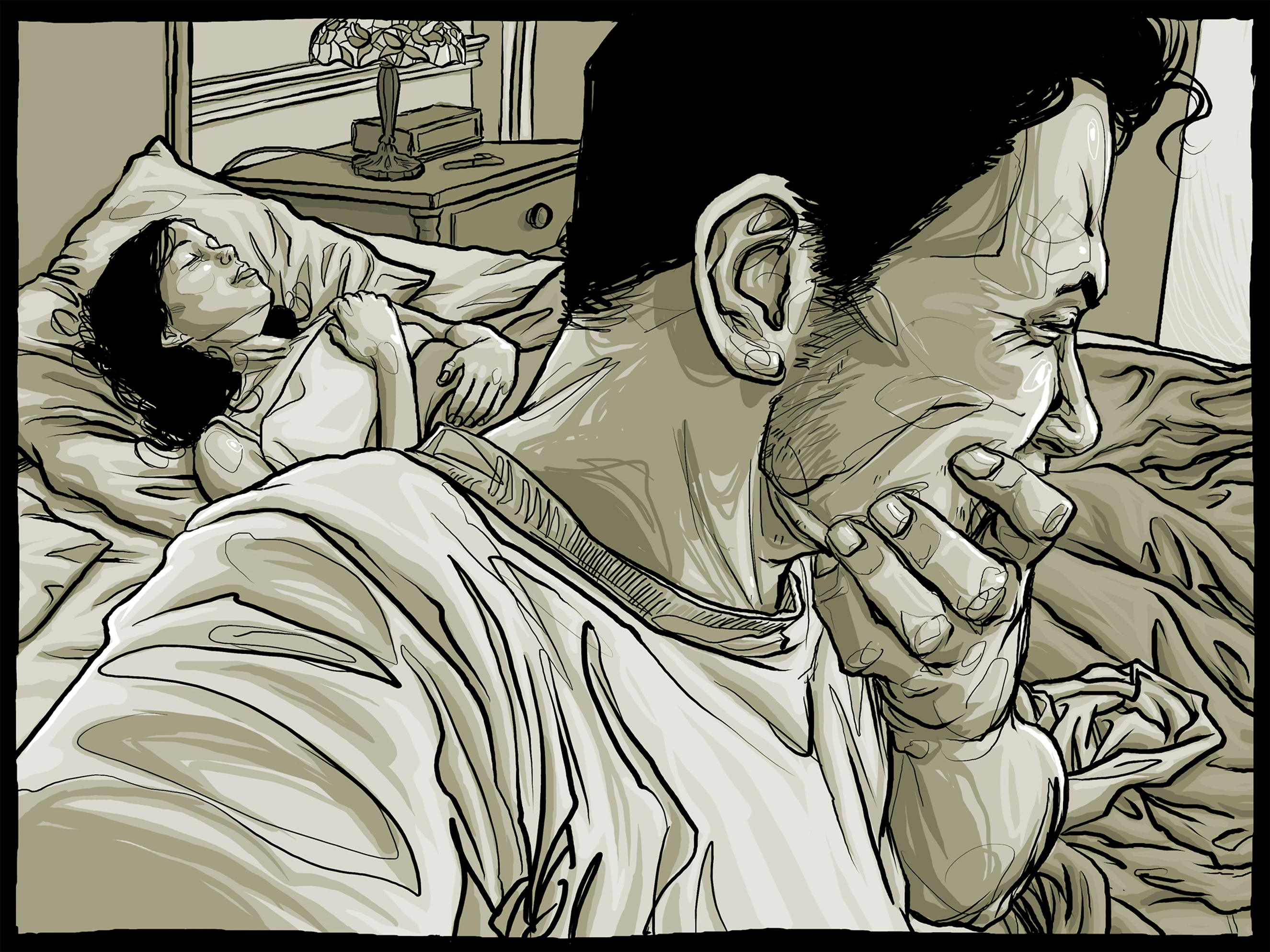 Read online False Positive comic -  Issue #1 - 35