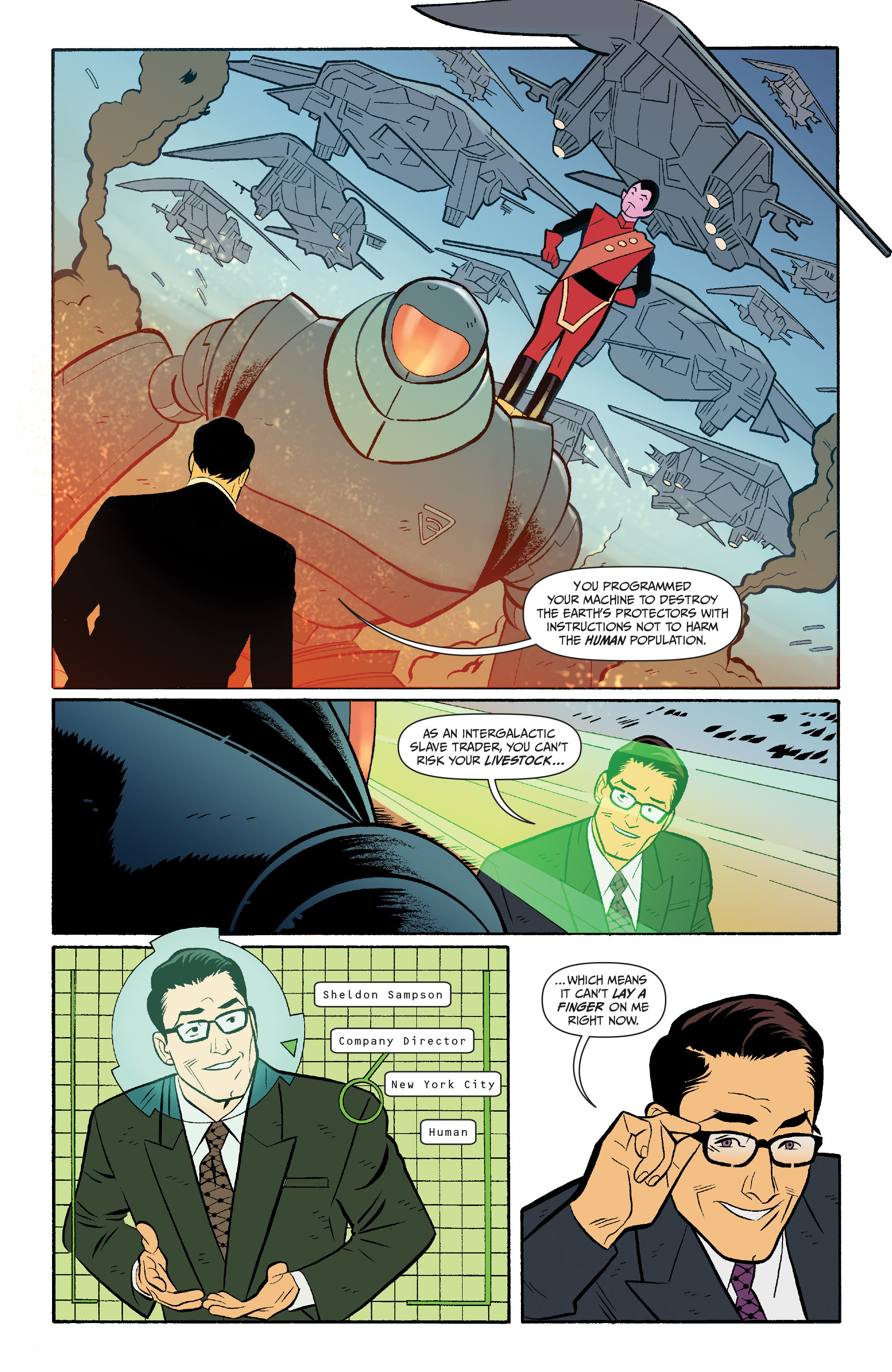 Read online Jupiter's Circle comic -  Issue #2 - 5