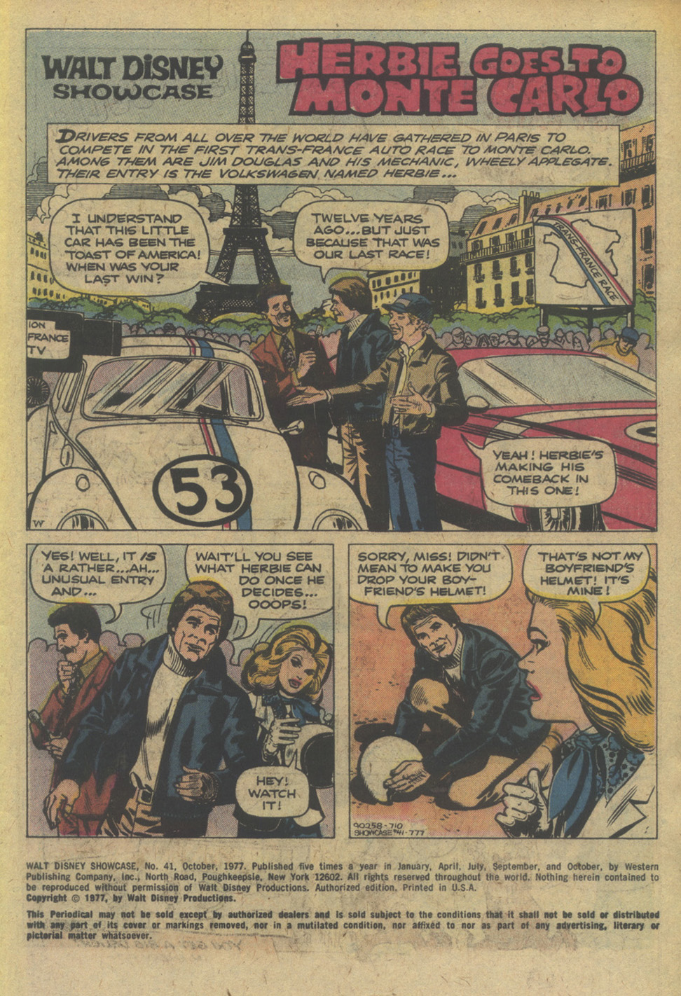Read online Walt Disney Showcase (1970) comic -  Issue #41 - 3
