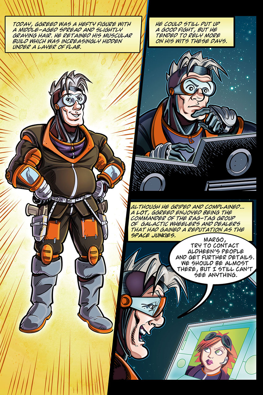 Read online Space Junkies comic -  Issue #1 - 8