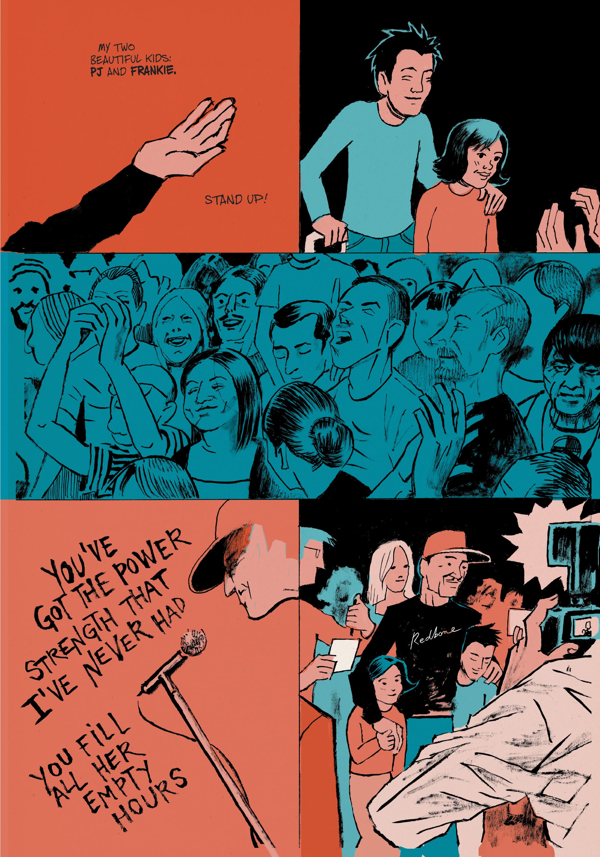 Read online Redbone: The True Story of A Native American Rock Band comic -  Issue # TPB - 104