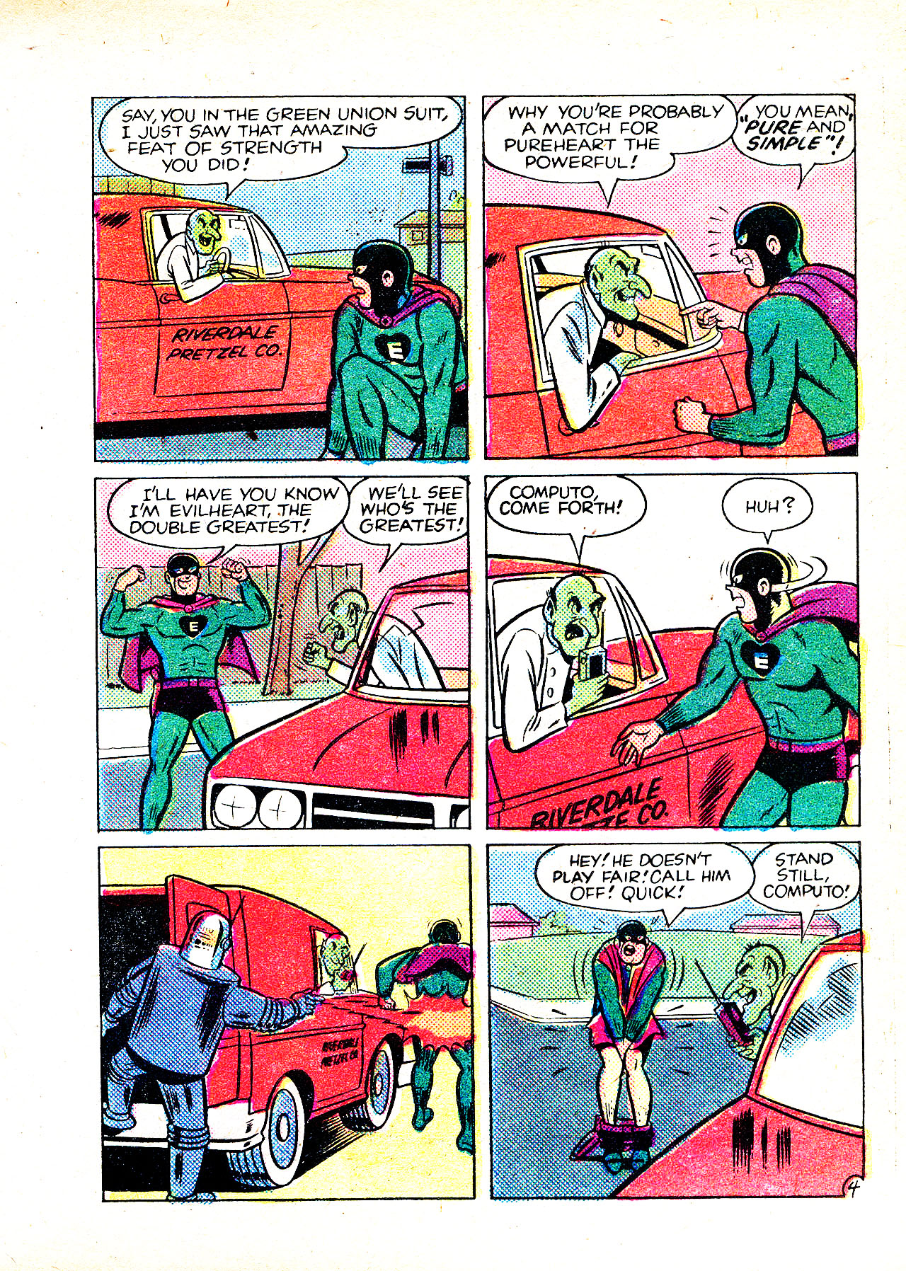 Read online Captain Hero Comics Digest Magazine comic -  Issue # TPB - 104