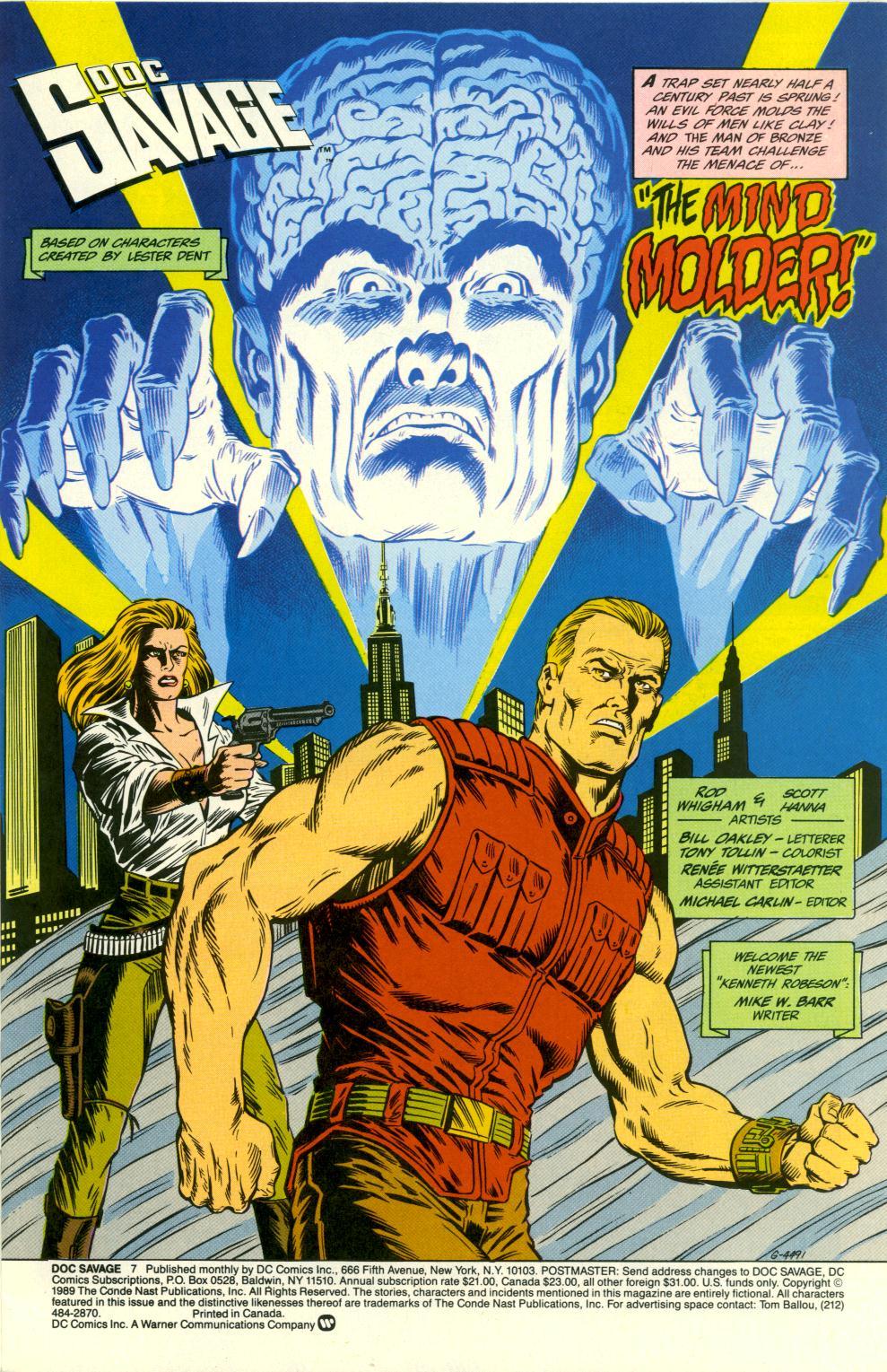 Read online Doc Savage (1988) comic -  Issue #7 - 3