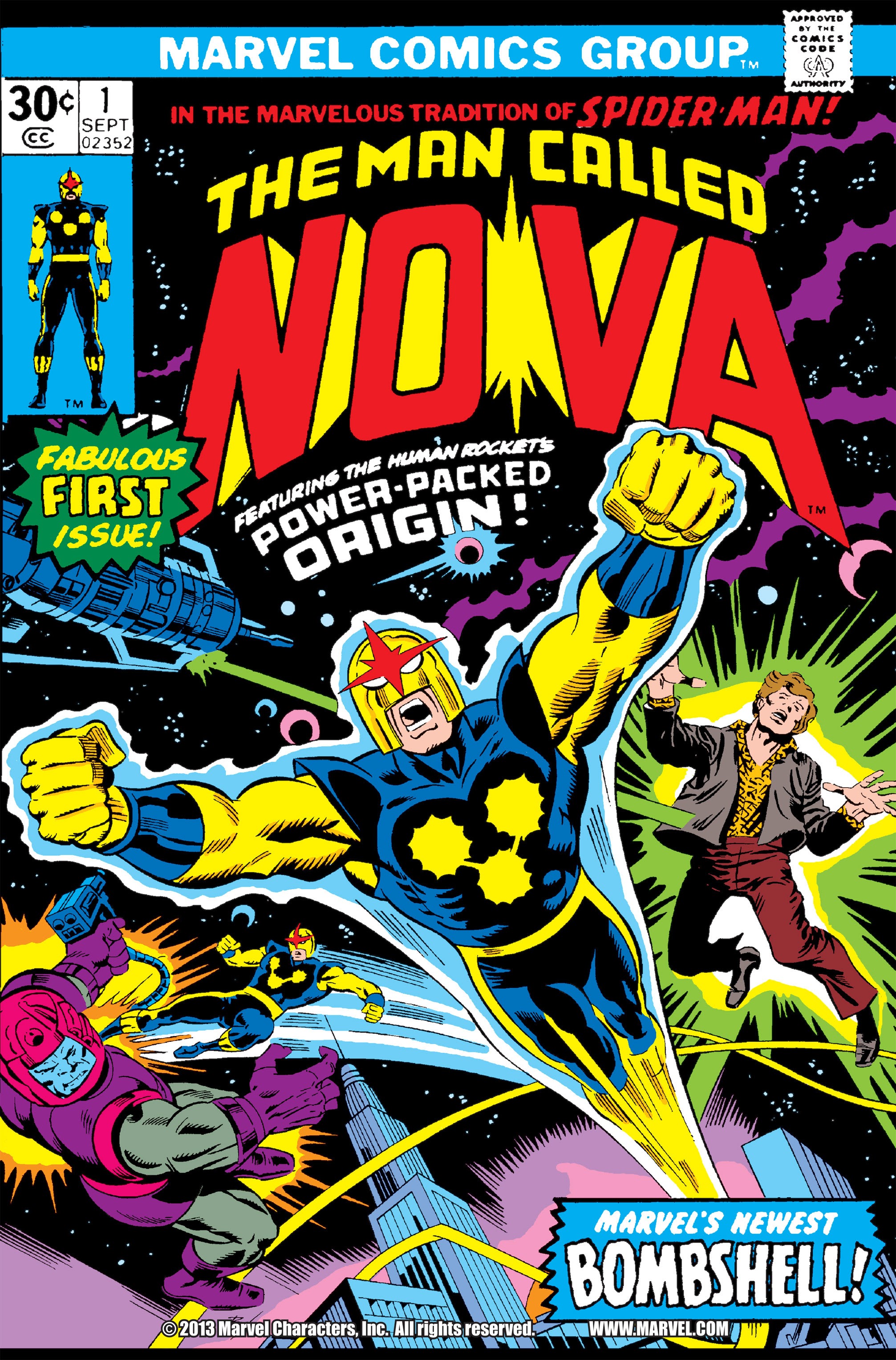 Read online Nova (1976) comic -  Issue #1 - 1