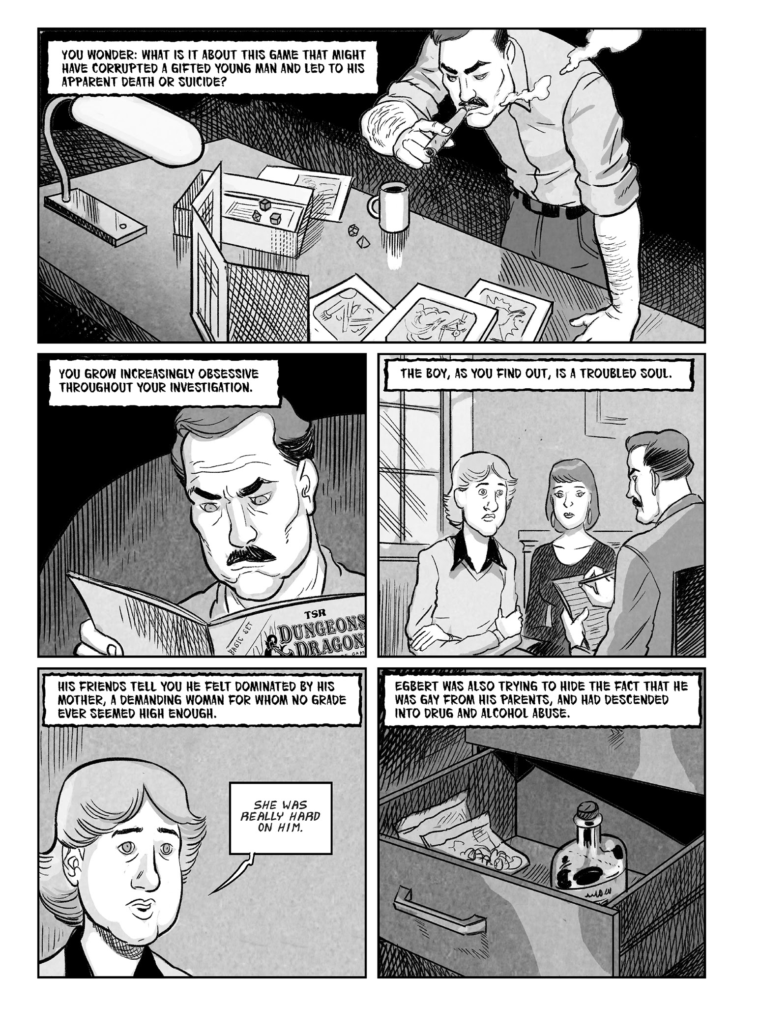 Read online Rise of the Dungeon Master: Gary Gygax and the Creation of D&D comic -  Issue # TPB - 94