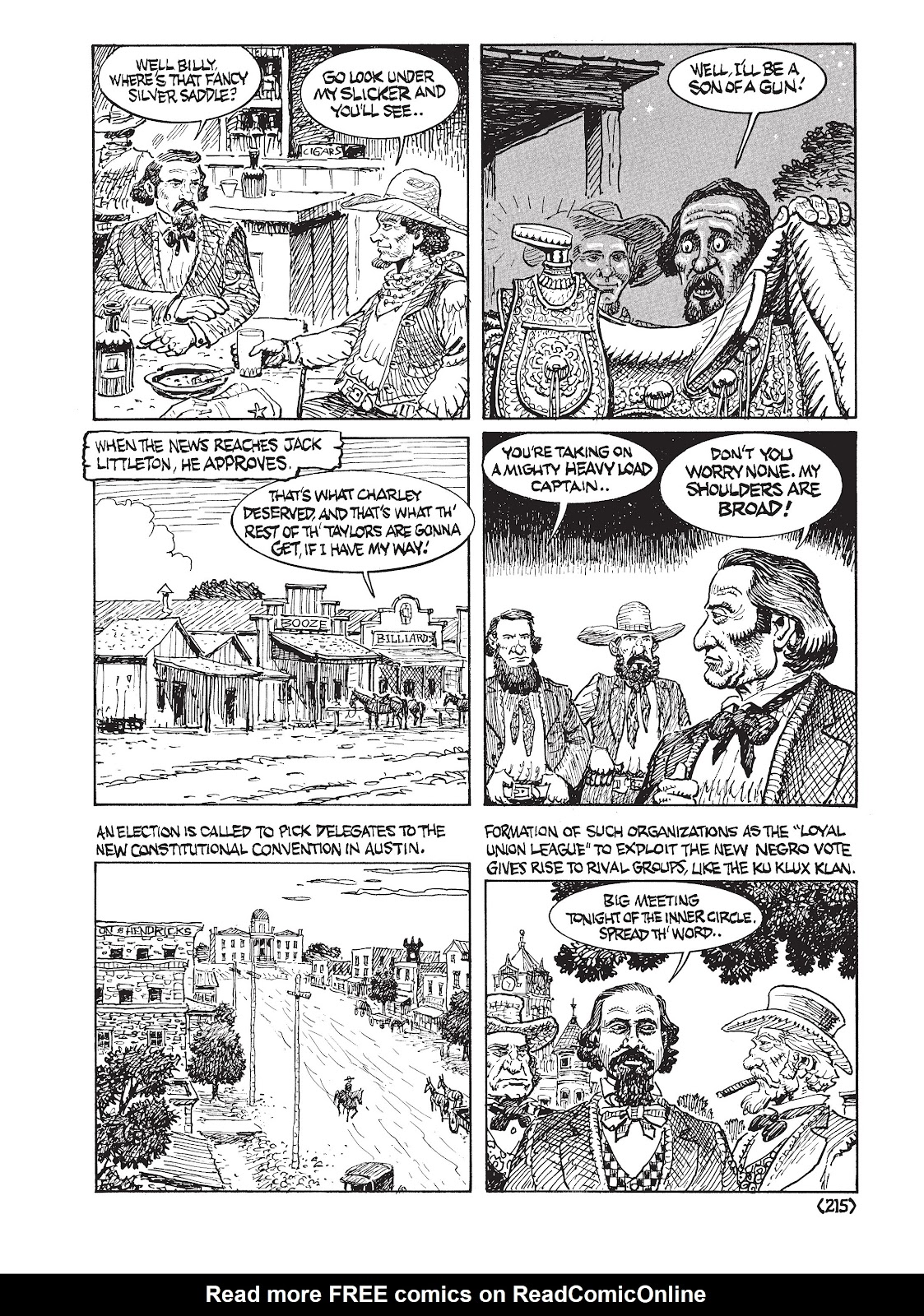 Jack Jackson's American History: Los Tejanos and Lost Cause issue TPB (Part 3) - Page 13