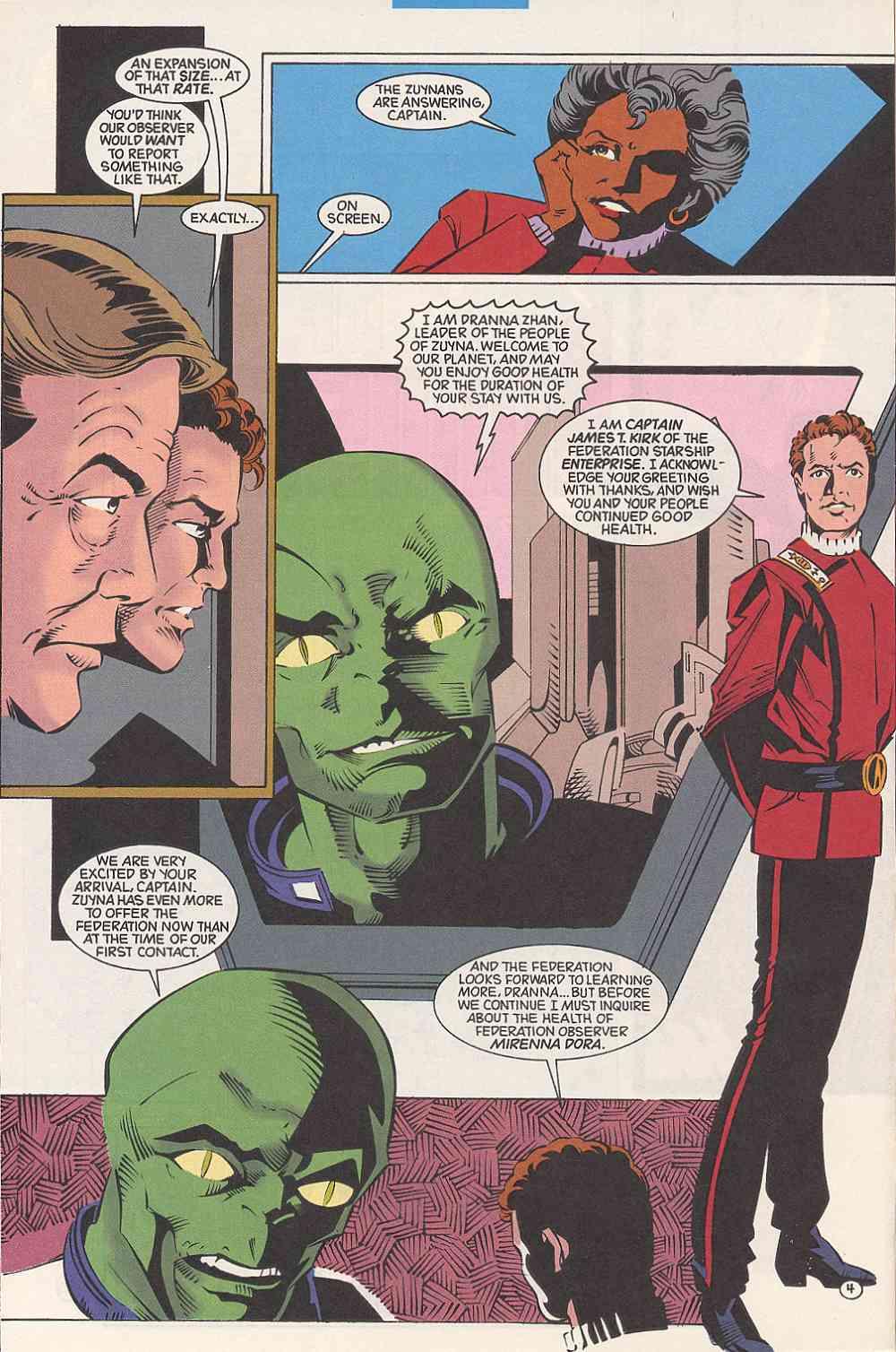Read online Star Trek (1989) comic -  Issue #29 - 5