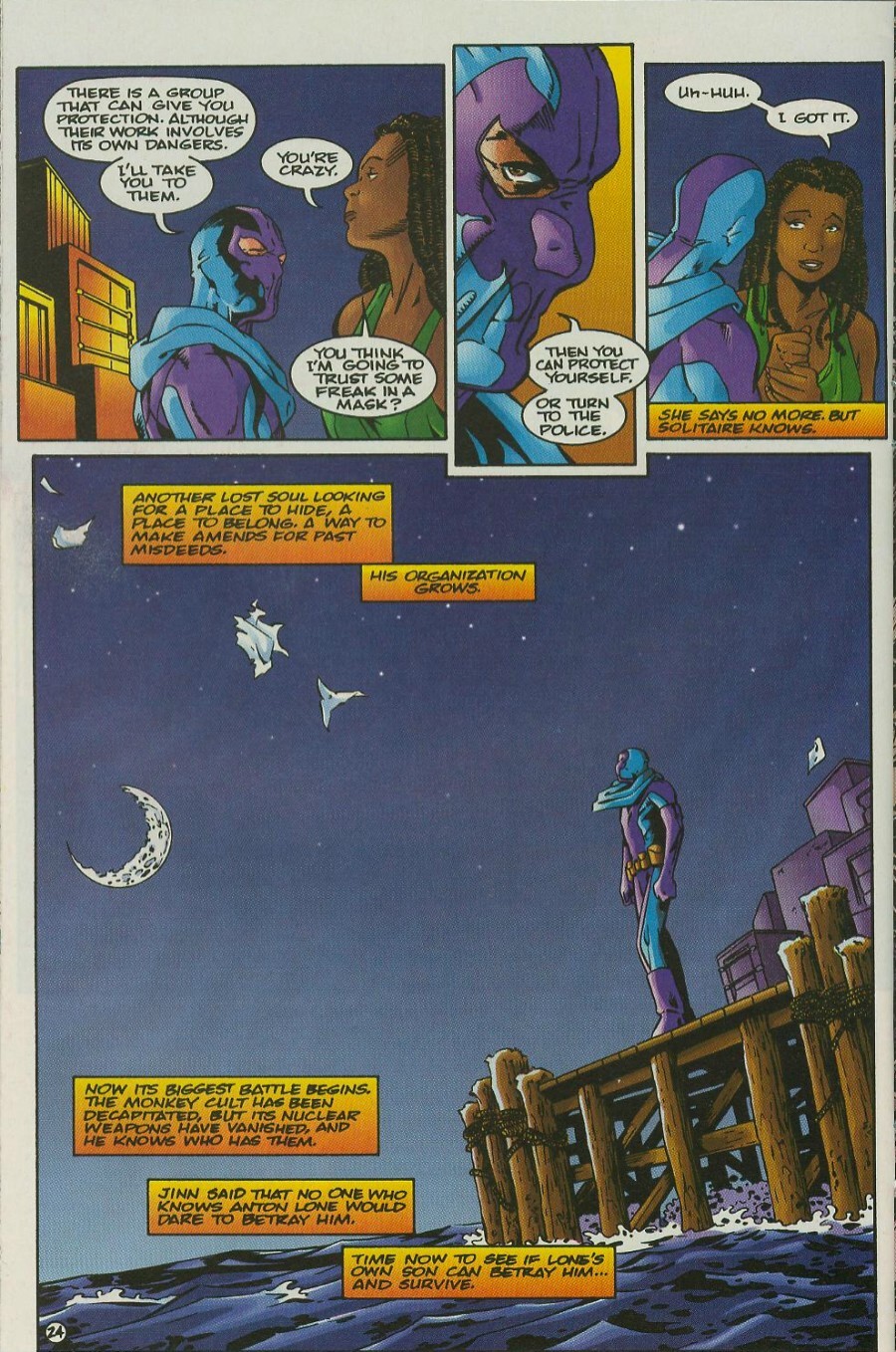Read online Solitaire comic -  Issue #4 - 28