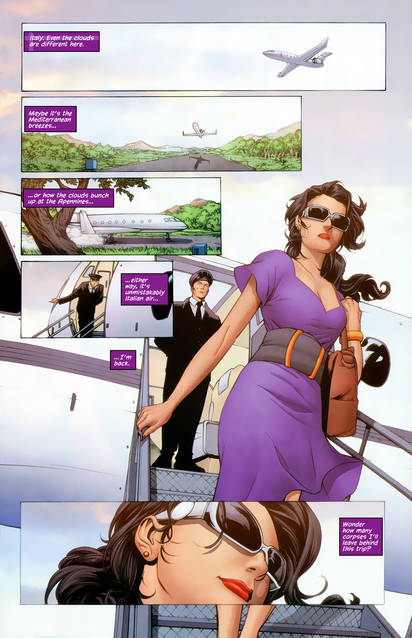 Read online Huntress comic -  Issue #1 - 2