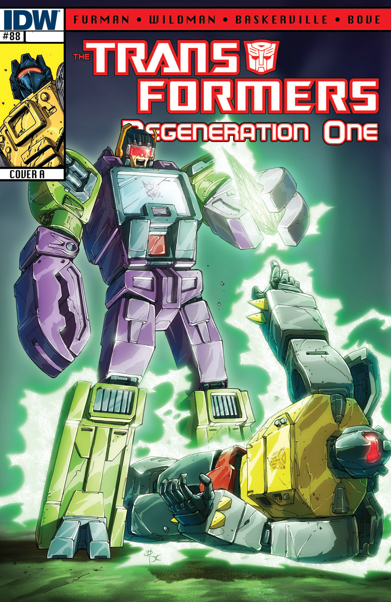 Read online The Transformers: Regeneration One comic -  Issue #88 - 1