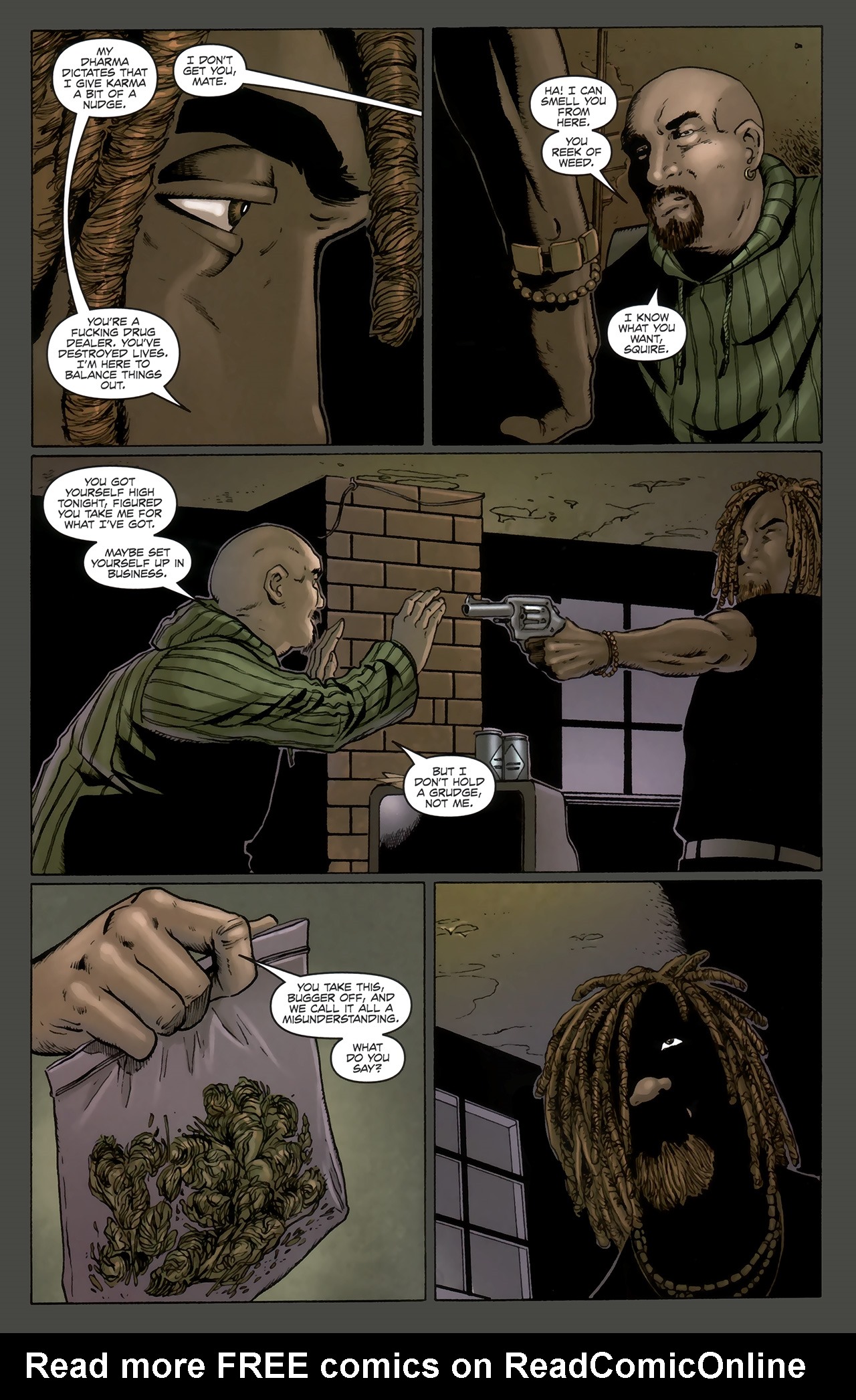 Read online Gravel comic -  Issue #17 - 23