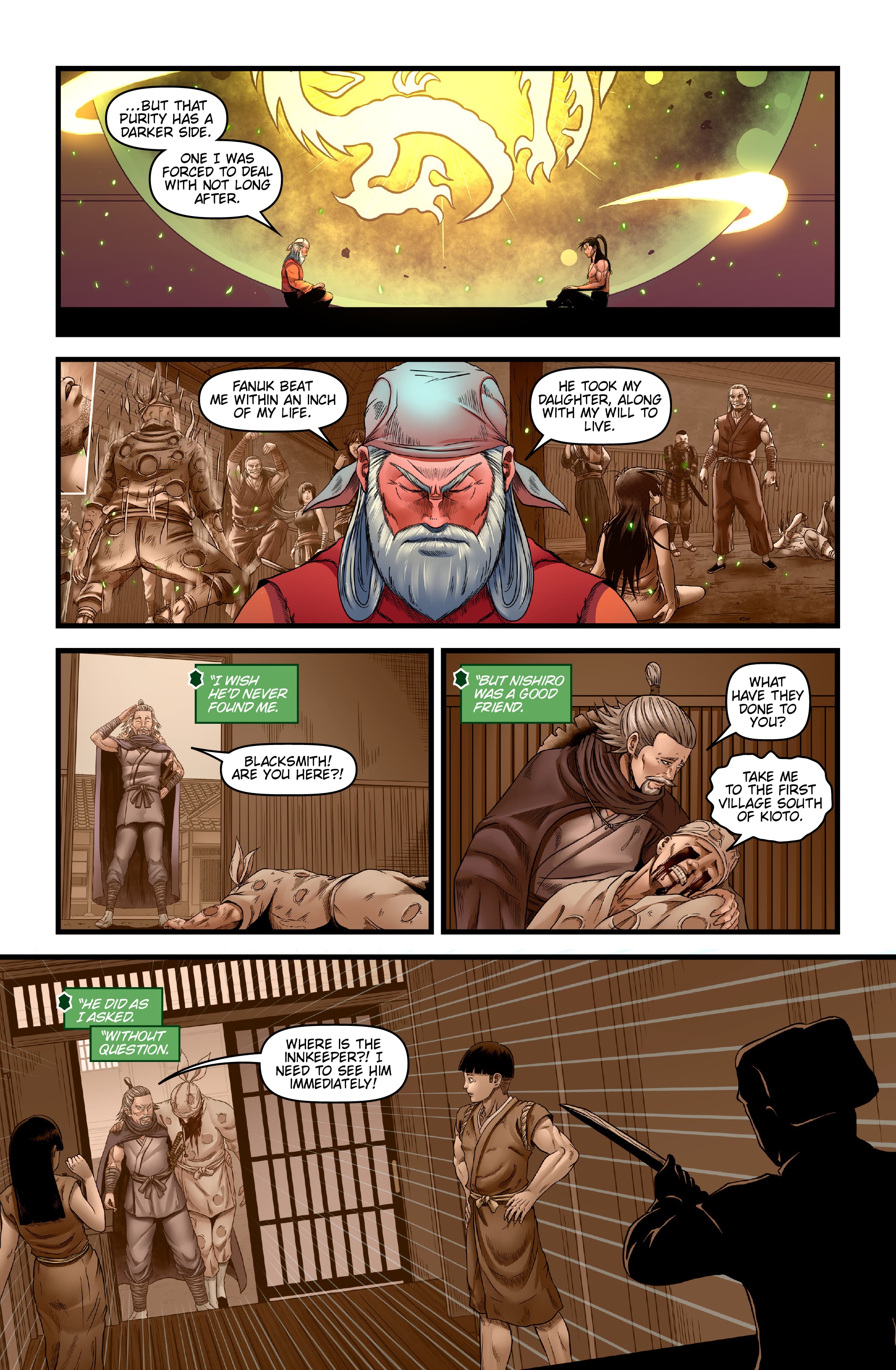 Read online Honor and Curse comic -  Issue #9 - 22