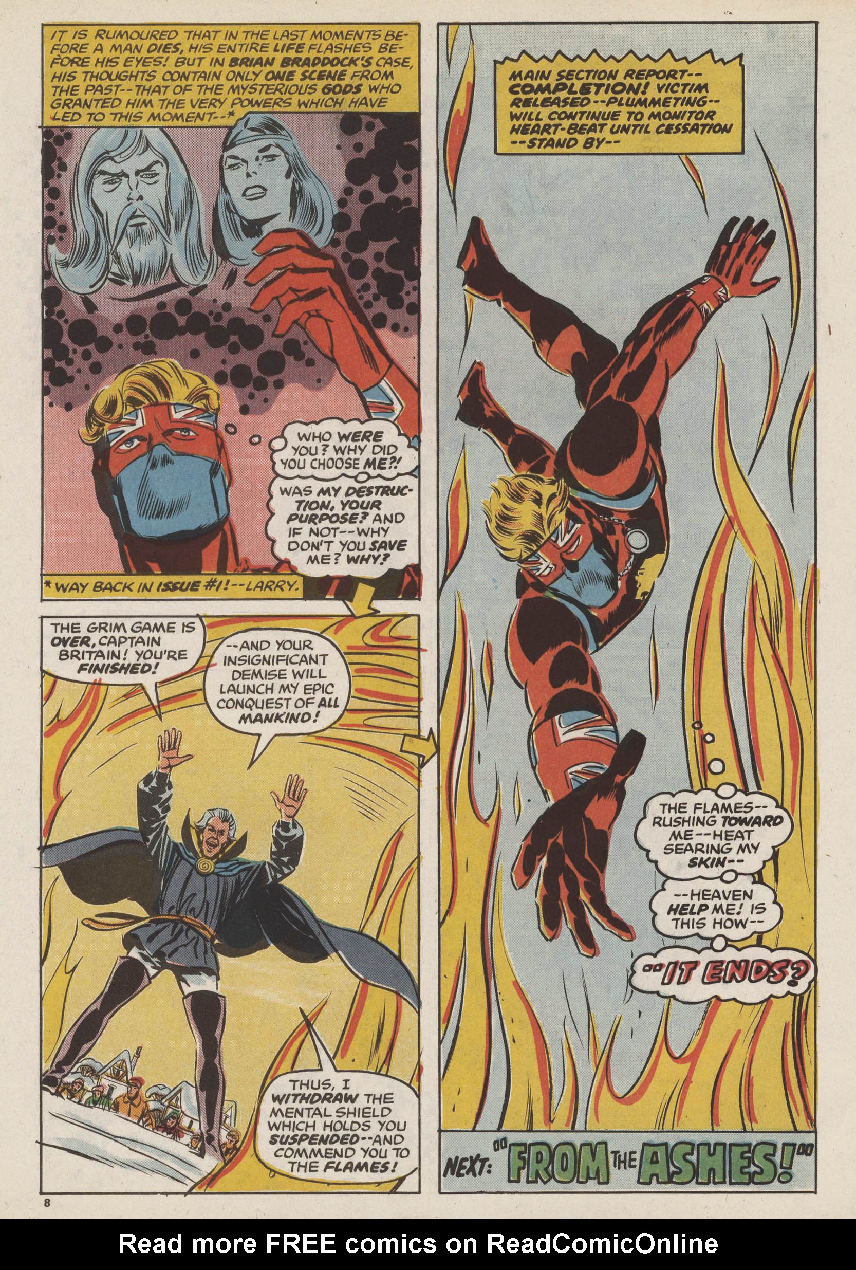 Read online Captain Britain (1976) comic -  Issue #12 - 8