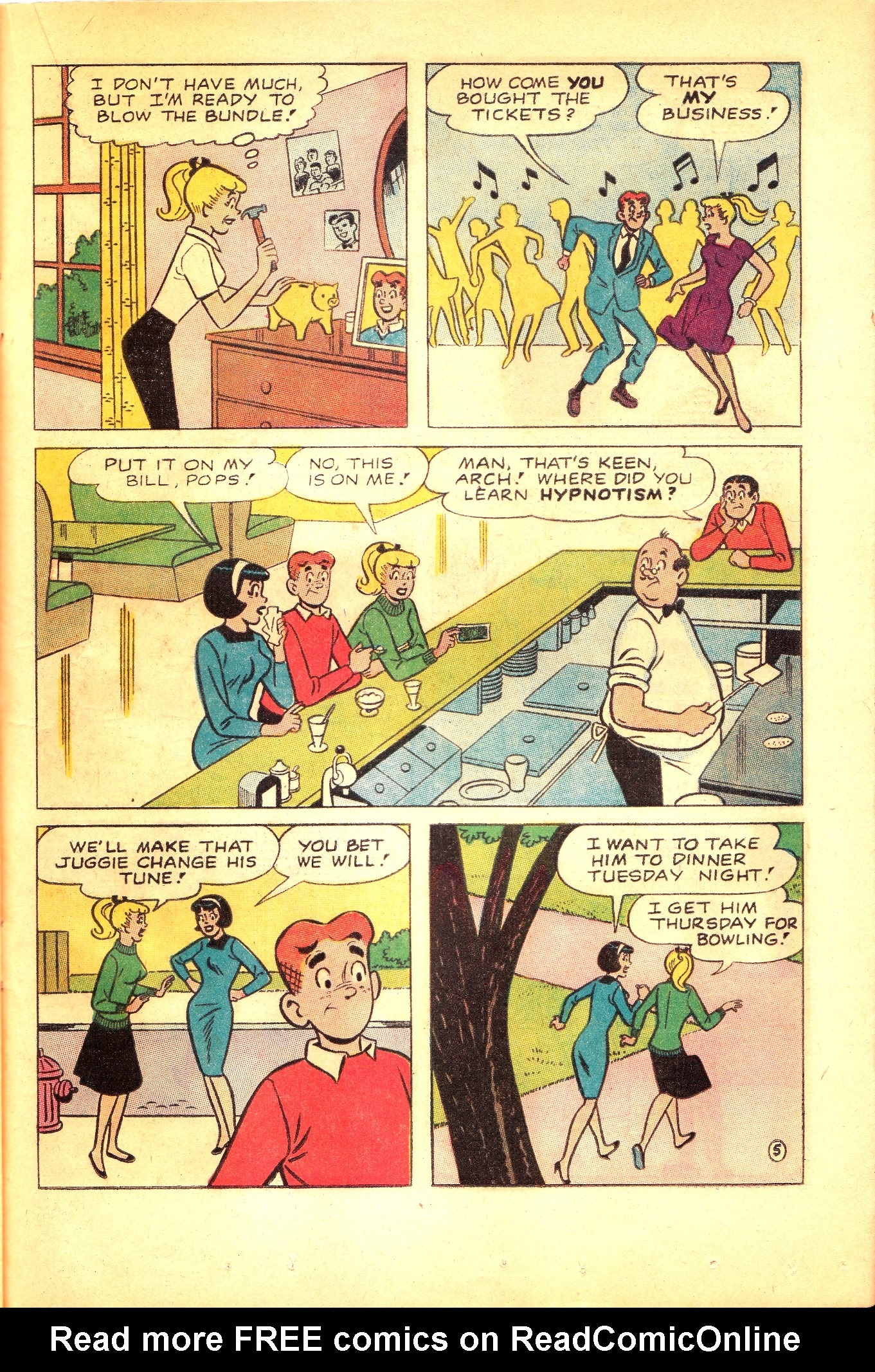 Read online Archie's Pal Jughead comic -  Issue #124 - 17