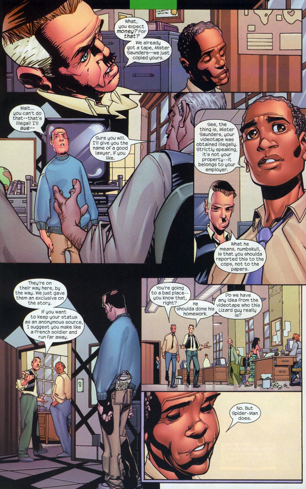 Read online The Spectacular Spider-Man (2003) comic -  Issue #12 - 14