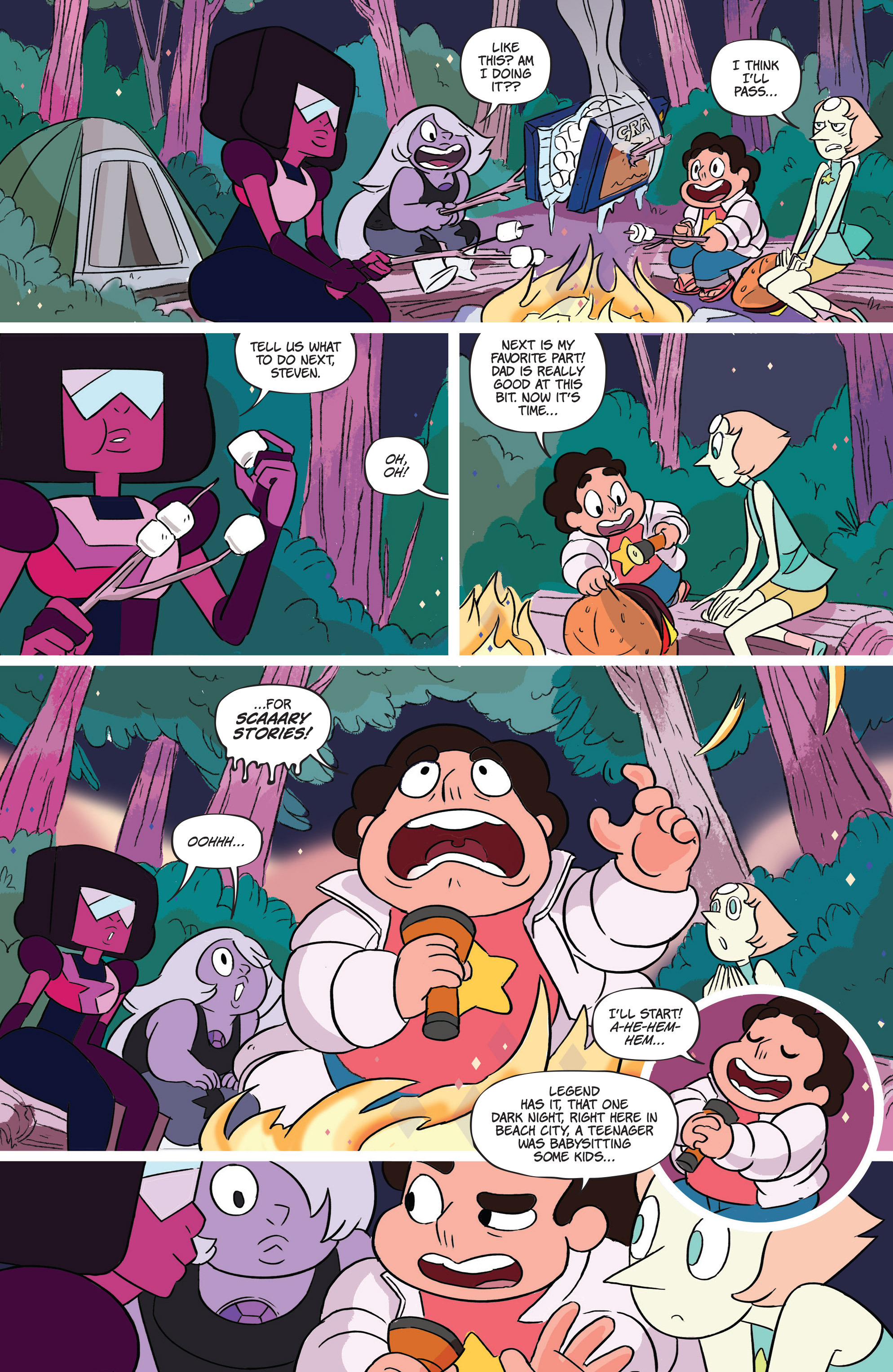 Read online Steven Universe and the Crystal Gems comic -  Issue #1 - 9