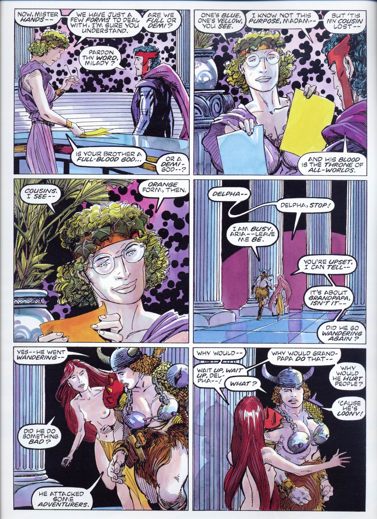Read online Barry Windsor-Smith: Storyteller comic -  Issue #9 - 10