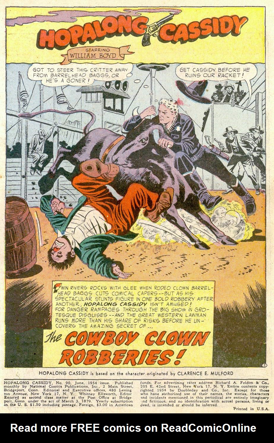 Read online Hopalong Cassidy comic -  Issue #90 - 3