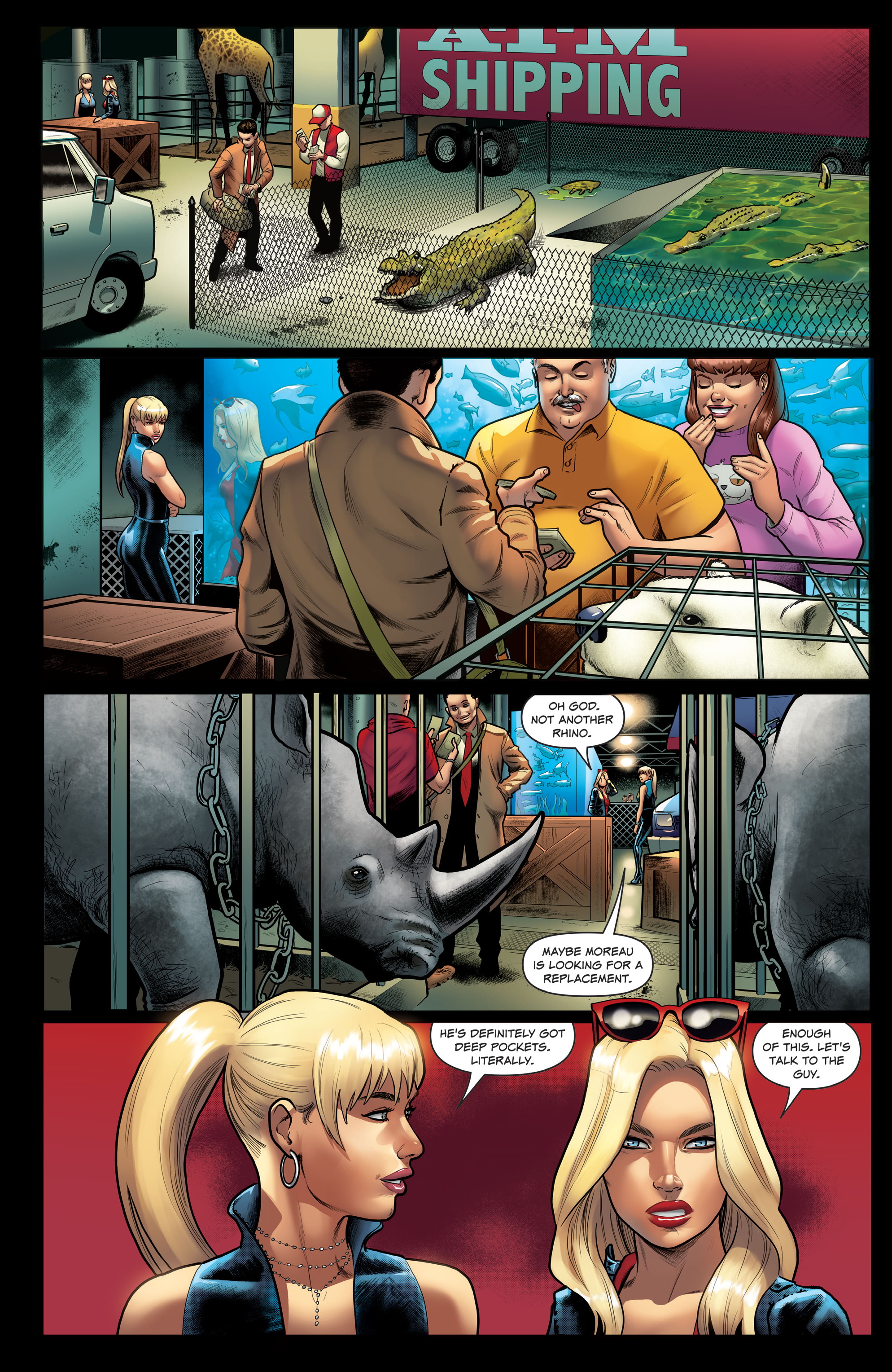 Read online Red Agent: Island of Dr Moreau comic -  Issue #2 - 17