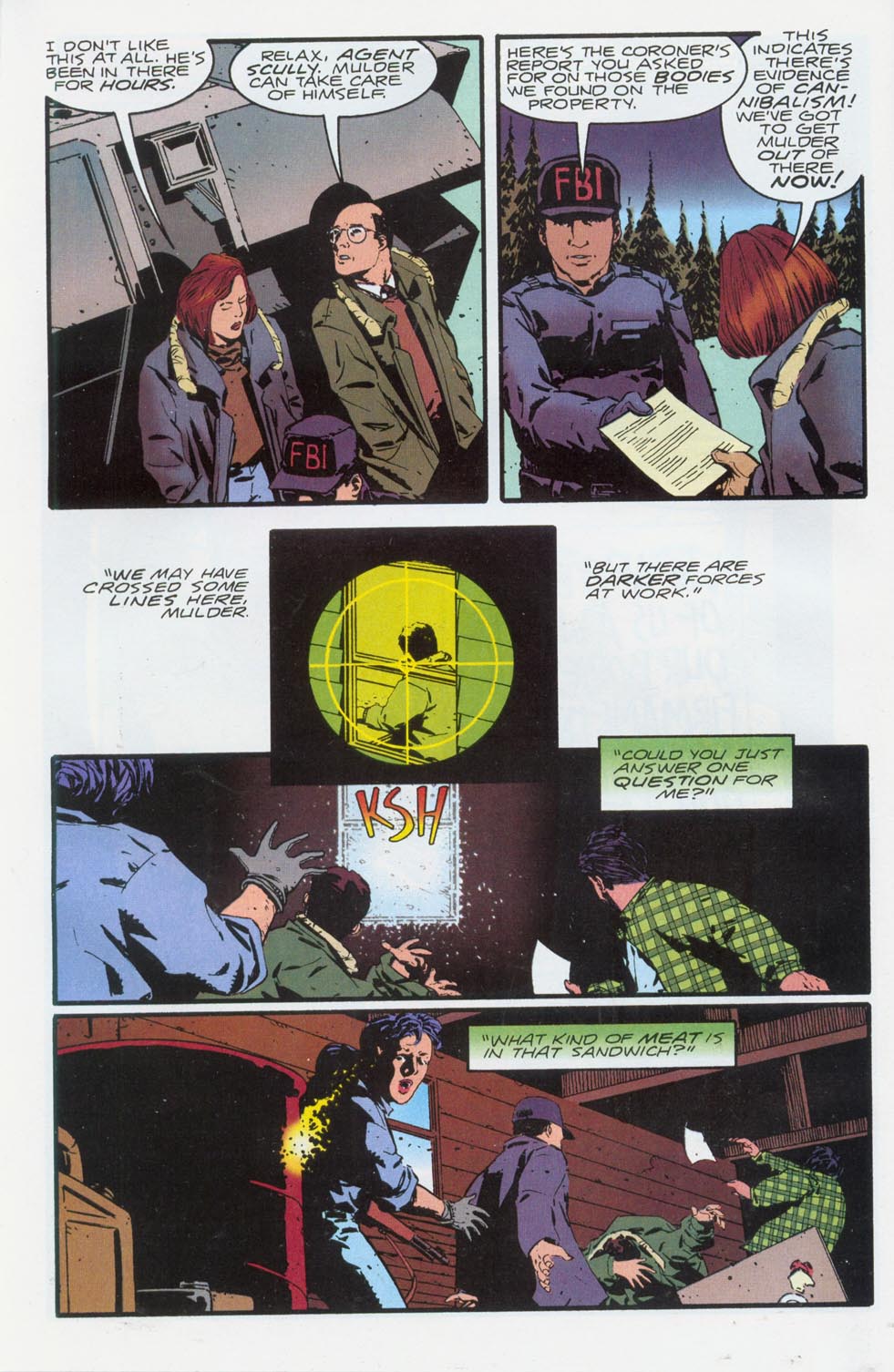 Read online The X-Files (1995) comic -  Issue #8 - 8