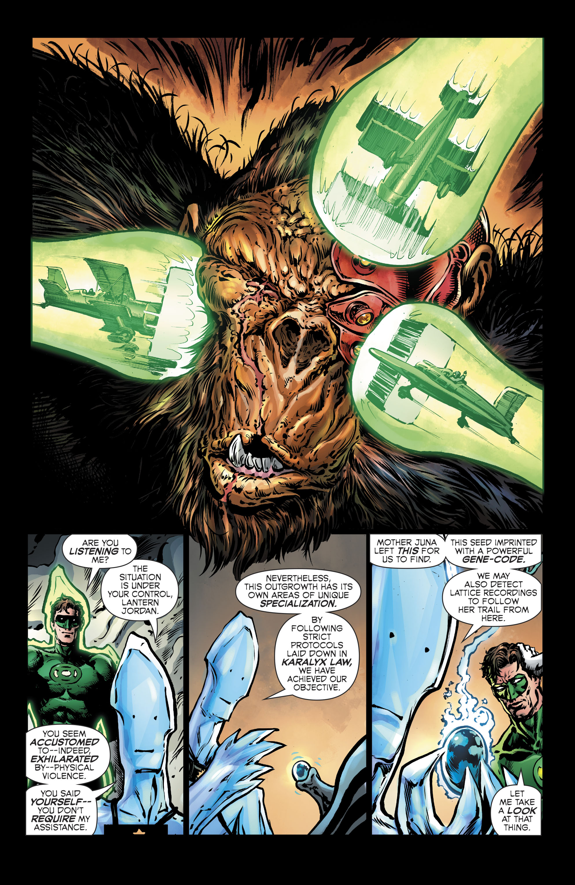 Read online The Green Lantern Season Two comic -  Issue #1 - 19